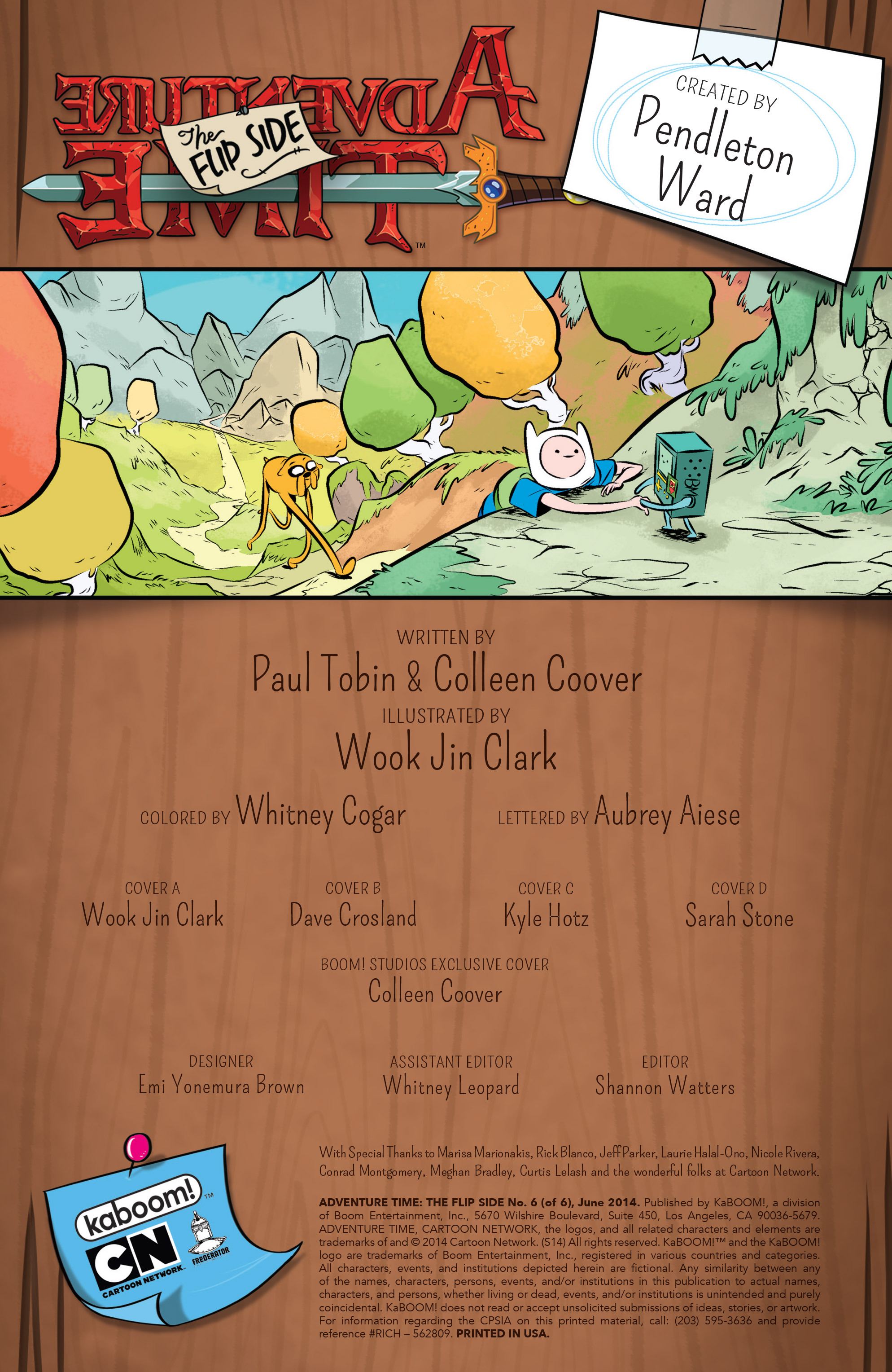 Read online Adventure Time: The Flip Side comic -  Issue #6 - 2