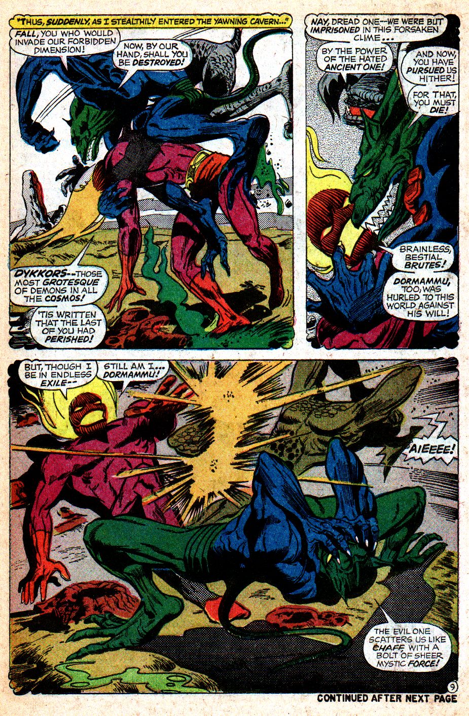 Read online Marvel Masterworks: Doctor Strange comic -  Issue # TPB 3 - 74