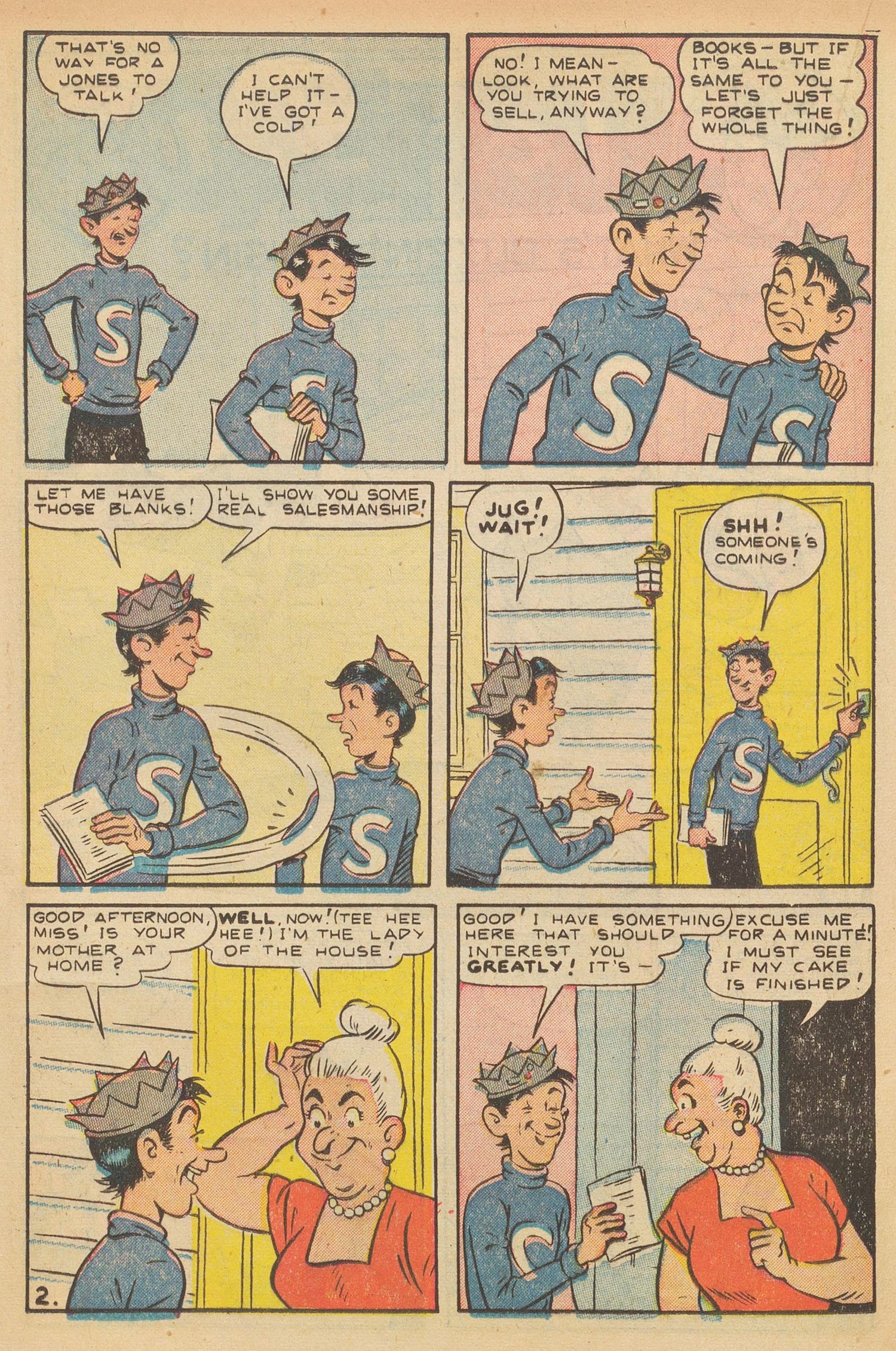 Read online Pep Comics comic -  Issue #74 - 28