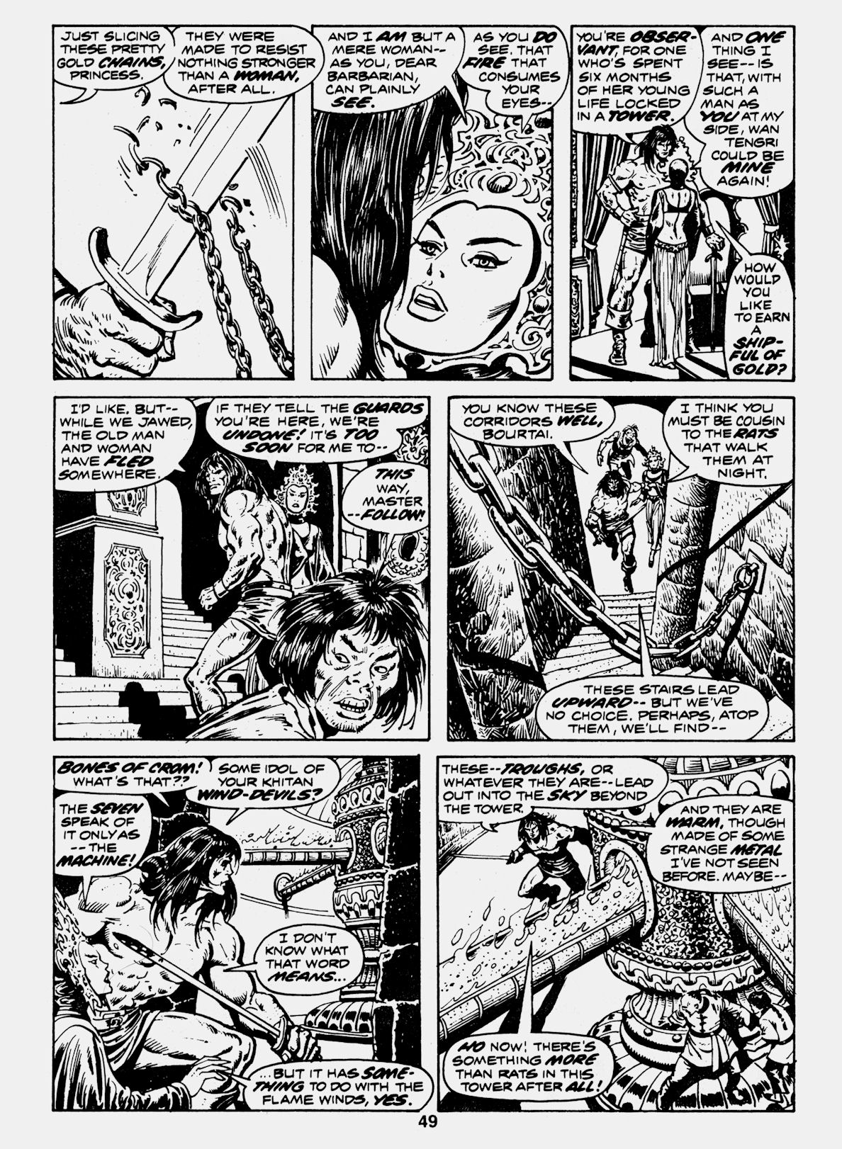 Read online Conan Saga comic -  Issue #70 - 50