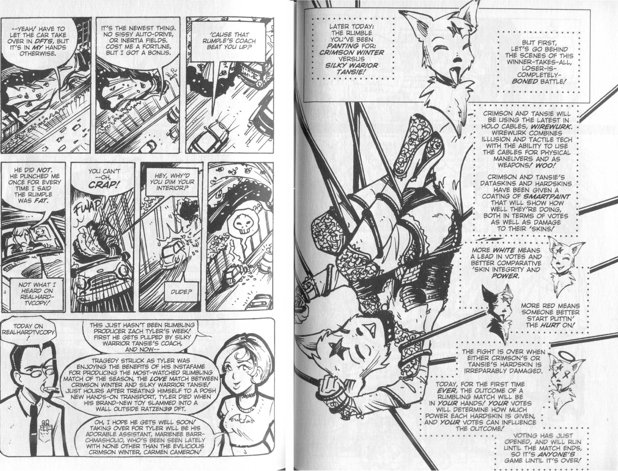 Read online Rumble Girls: Silky Warrior Tansie comic -  Issue #7 - 10