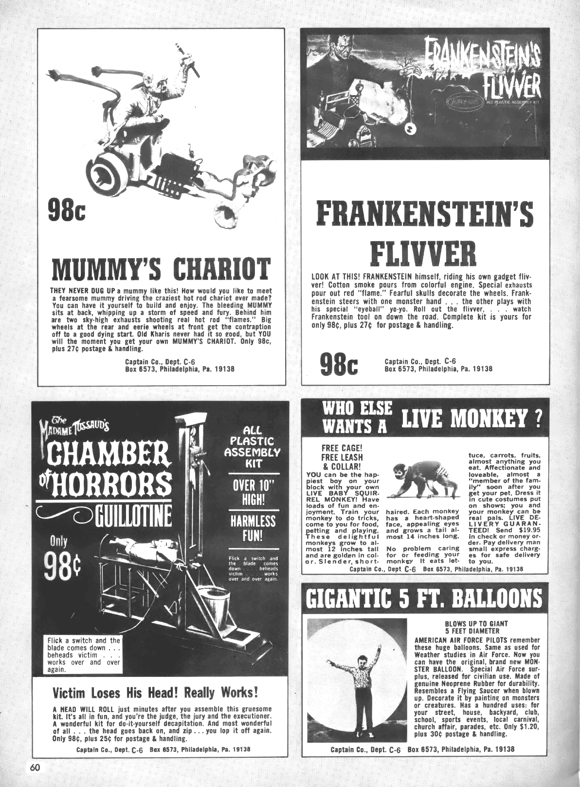Read online Creepy (1964) comic -  Issue #6 - 60