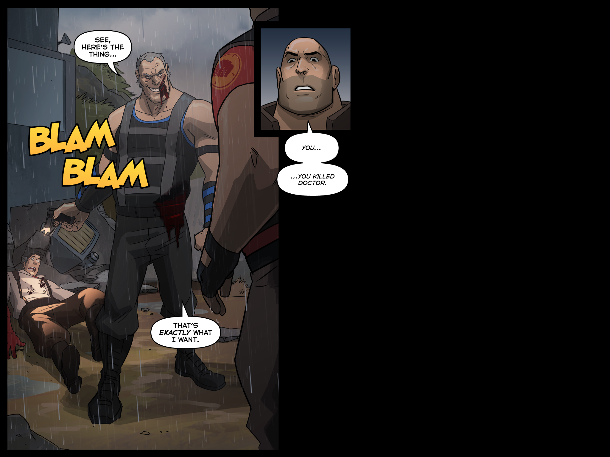 Read online Team Fortress 2 comic -  Issue #6 - 118