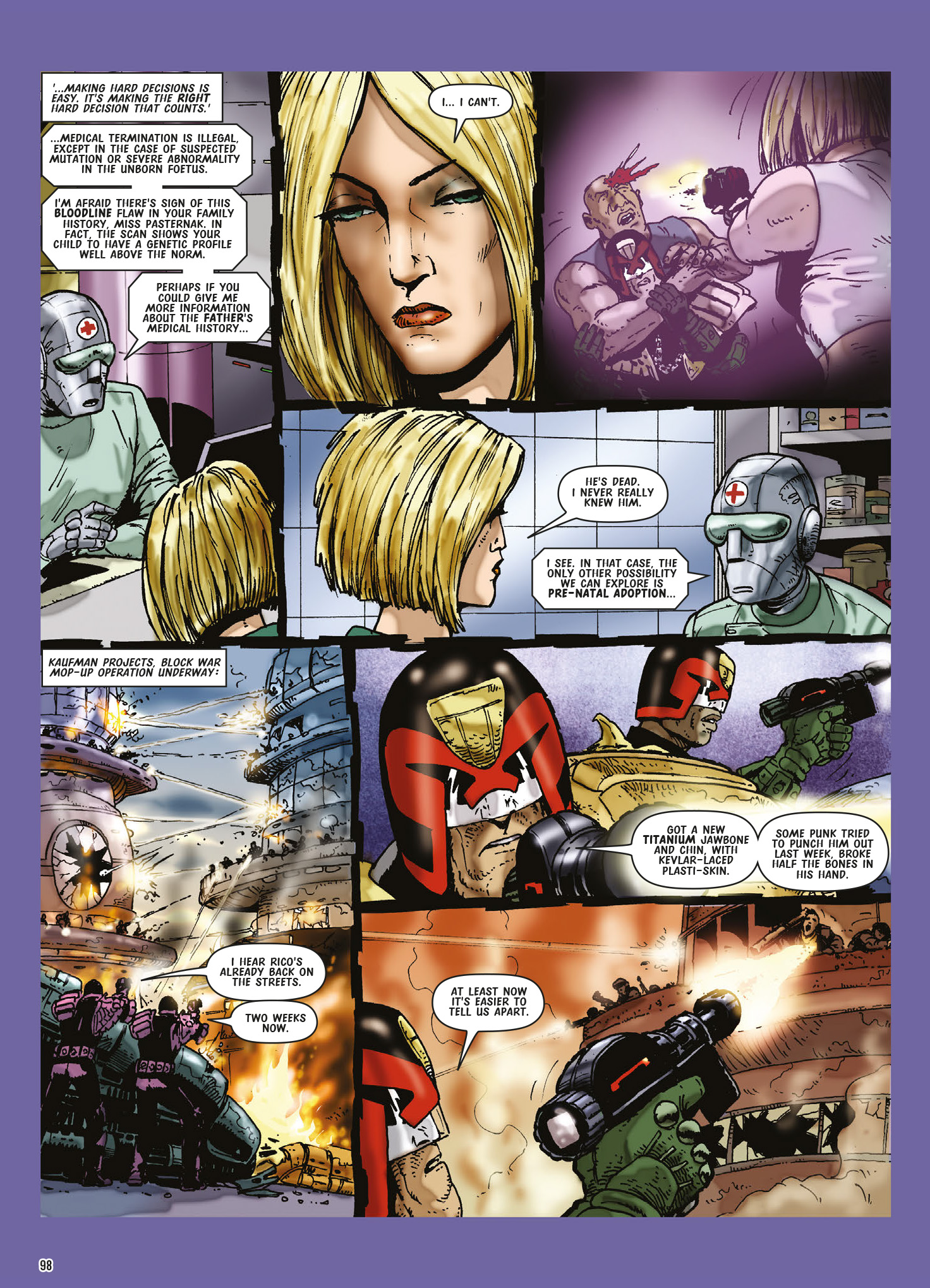 Read online Judge Dredd: The Complete Case Files comic -  Issue # TPB 41 (Part 2) - 1
