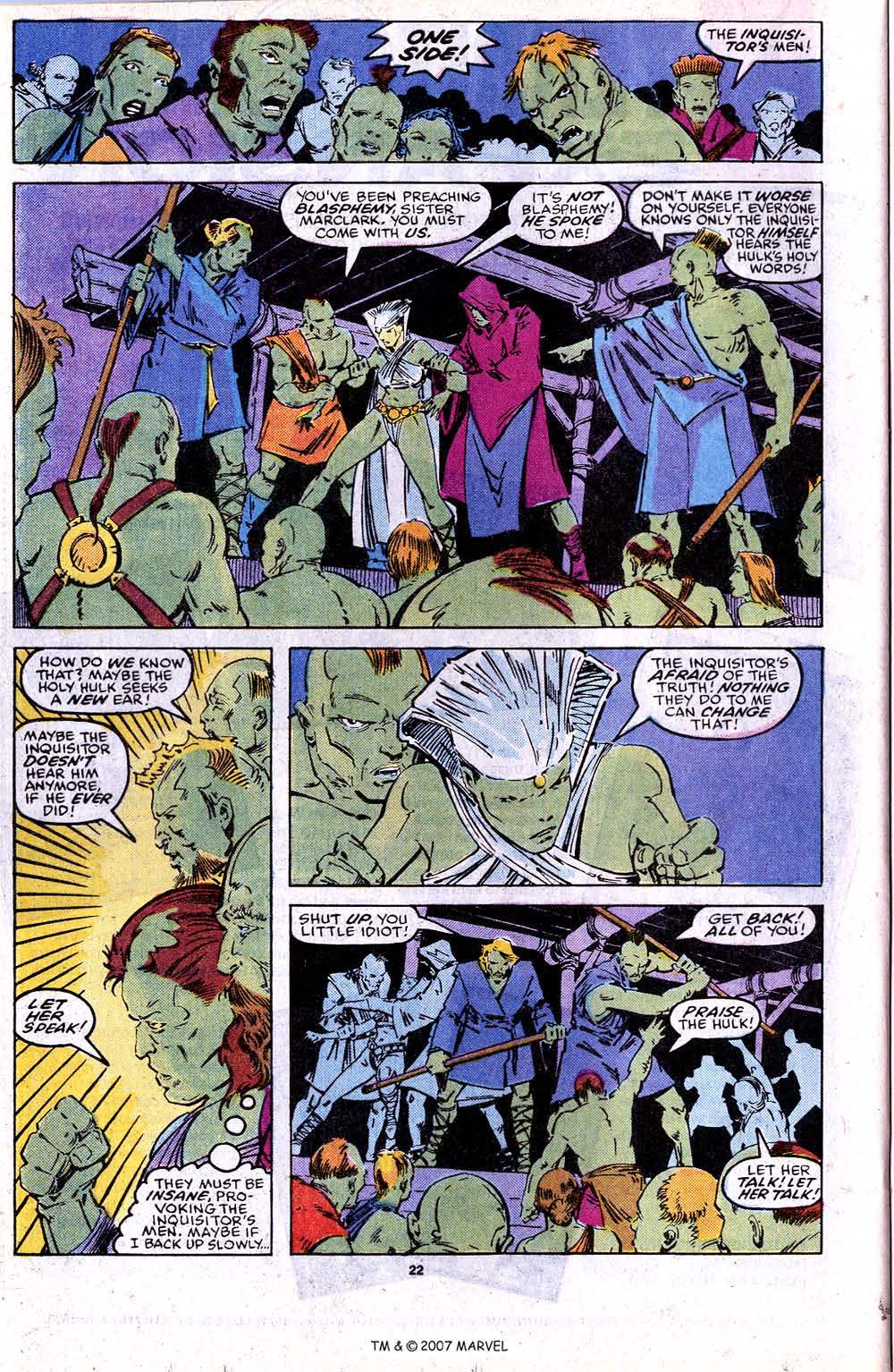 Read online The Incredible Hulk (1968) comic -  Issue #351 - 24