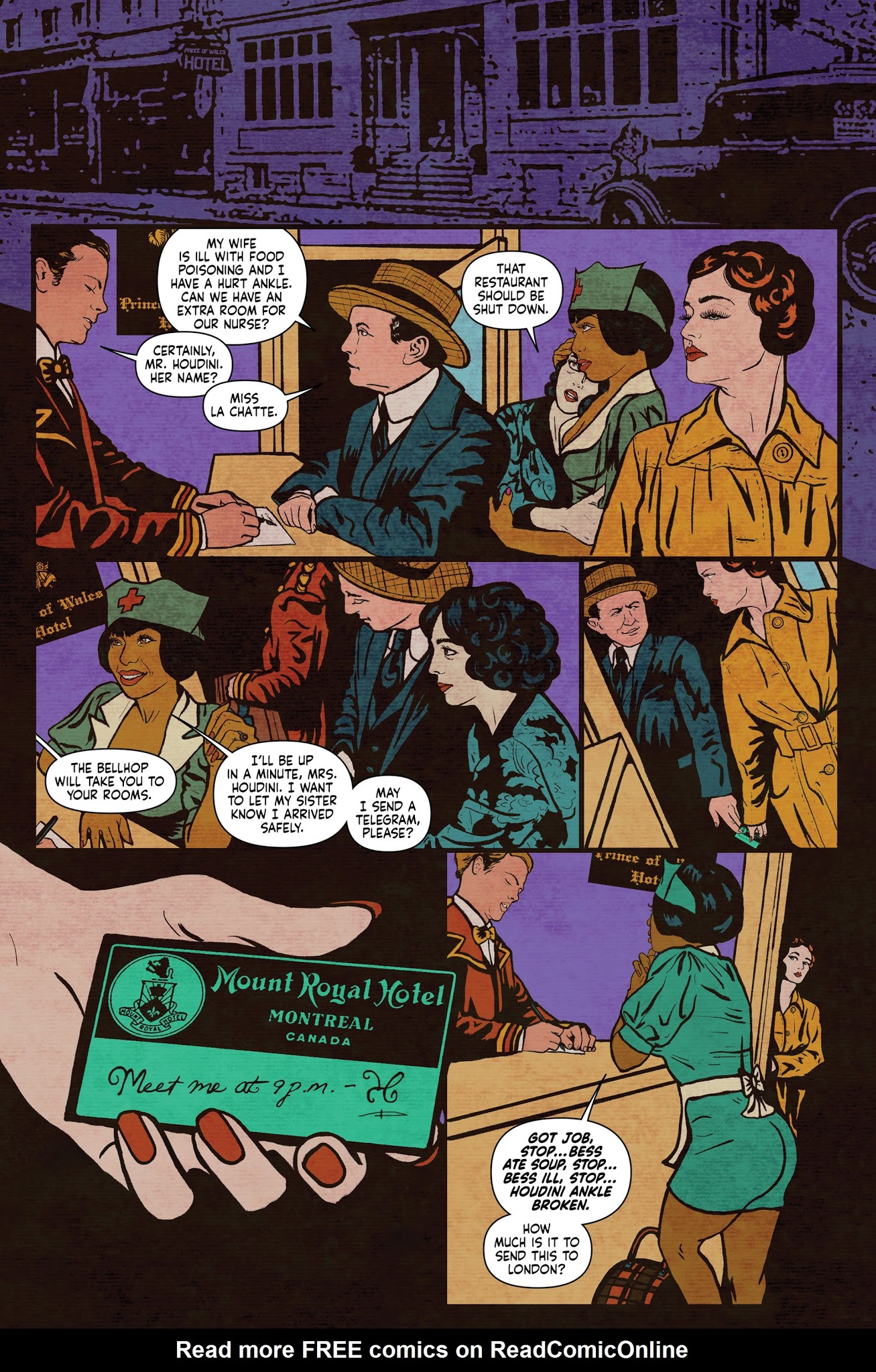 Read online Minky Woodcock: The Girl who Handcuffed Houdini comic -  Issue #2 - 9
