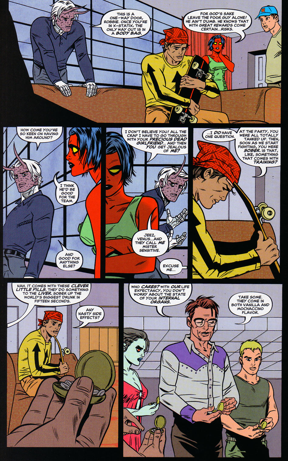 Read online X-Statix comic -  Issue #11 - 16