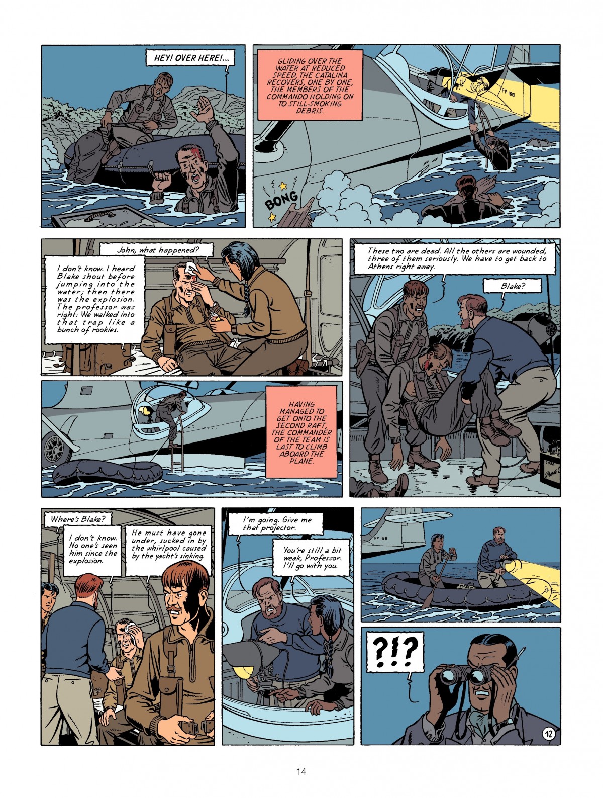 Read online Blake & Mortimer comic -  Issue #14 - 14