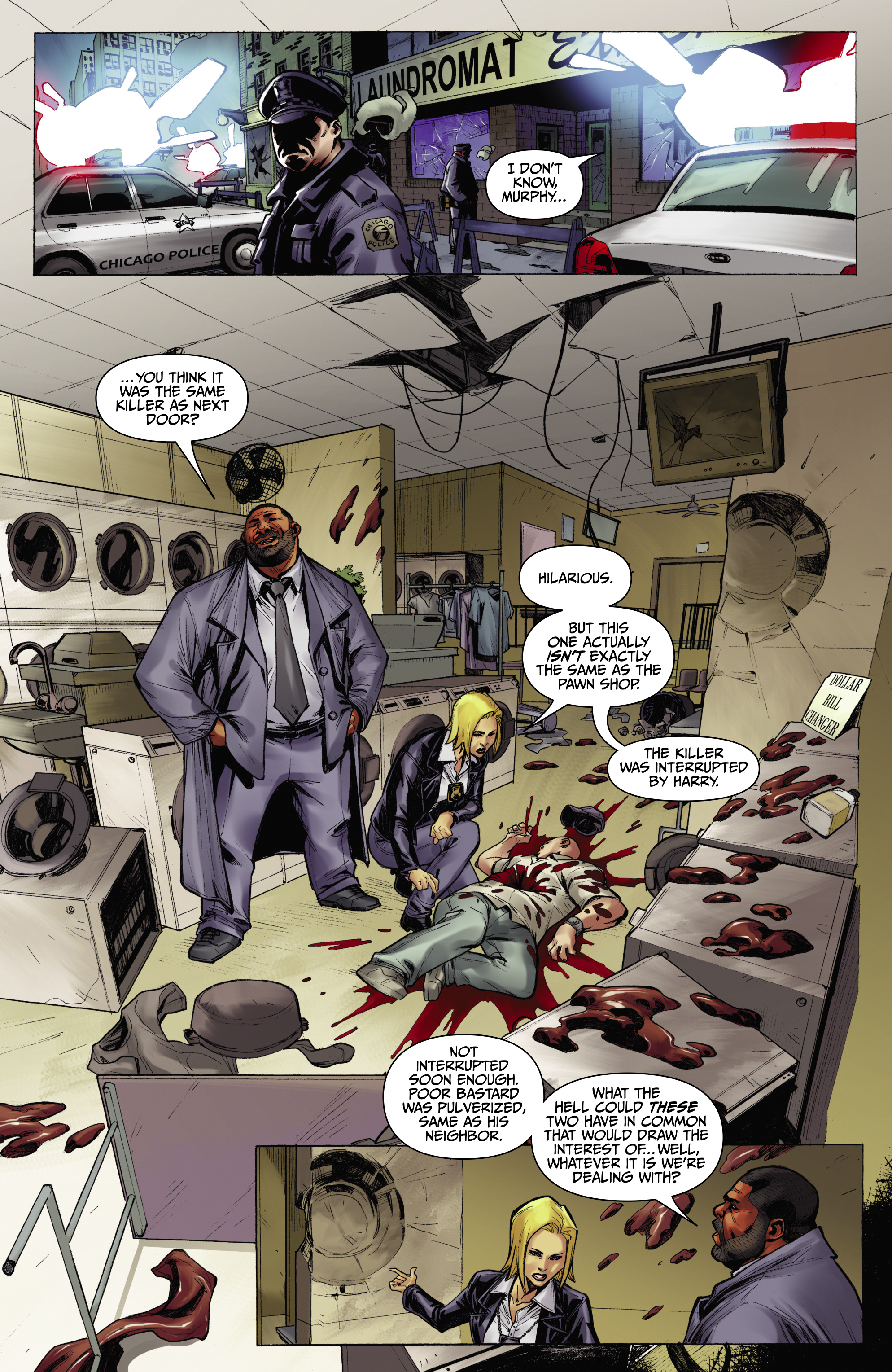 Read online Jim Butcher's The Dresden Files: Down Town comic -  Issue #3 - 9