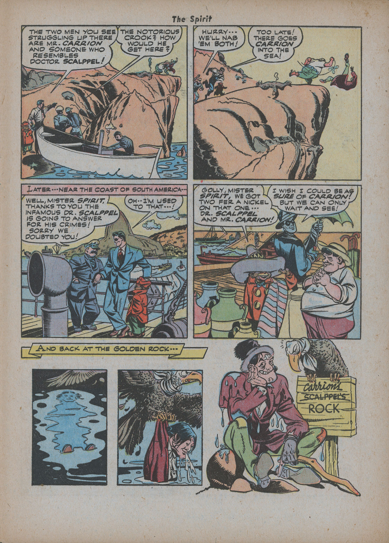 Read online The Spirit (1944) comic -  Issue #19 - 33