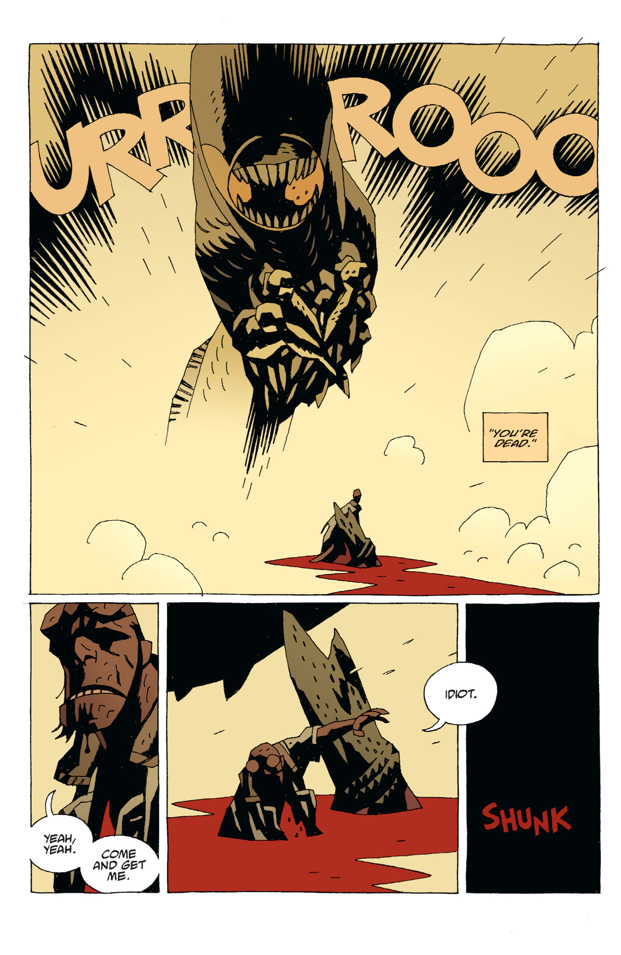 Read online Hellboy comic -  Issue #6 - 120