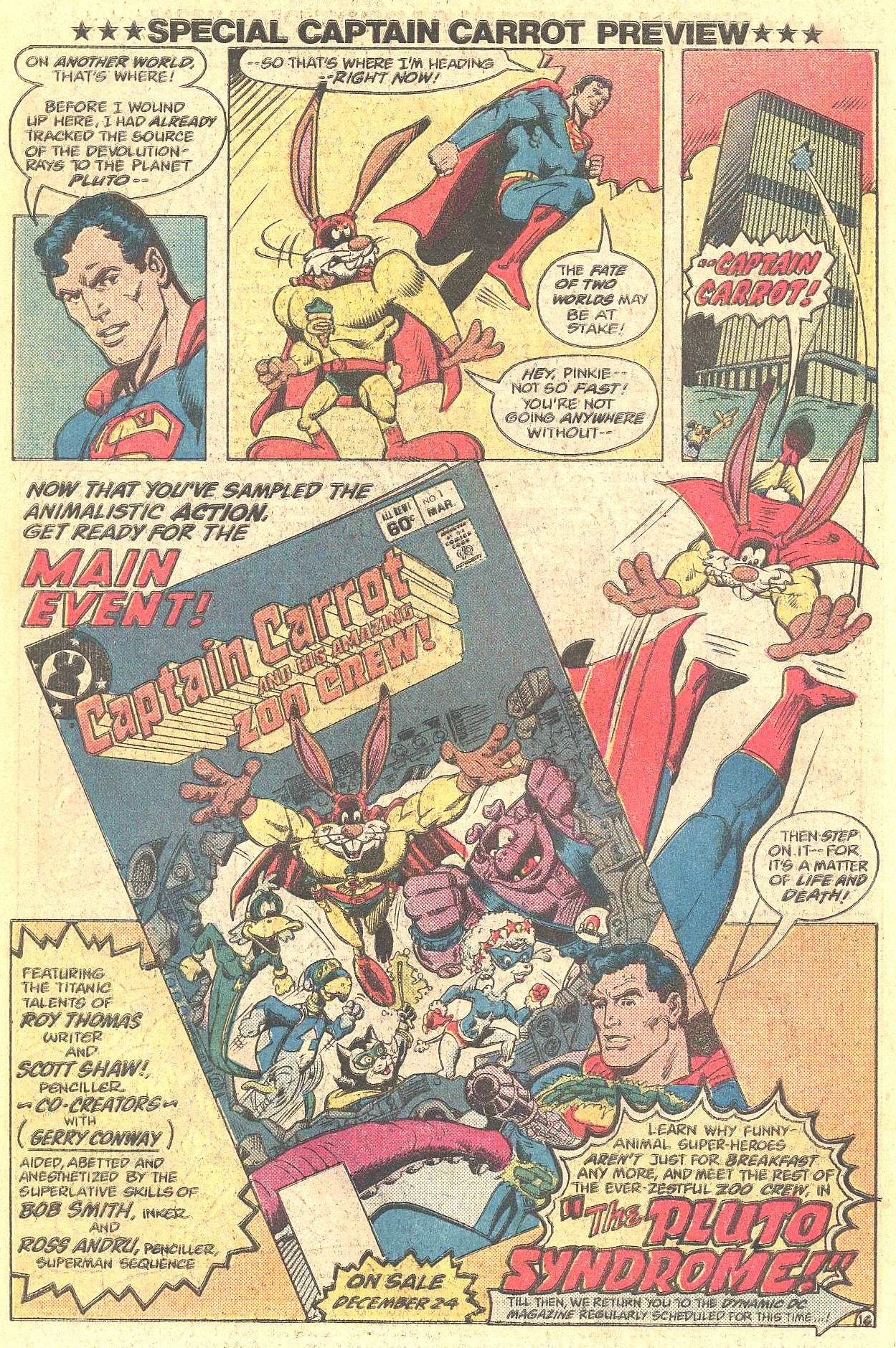 Read online Captain Carrot and His Amazing Zoo Crew! comic -  Issue #0 - 16