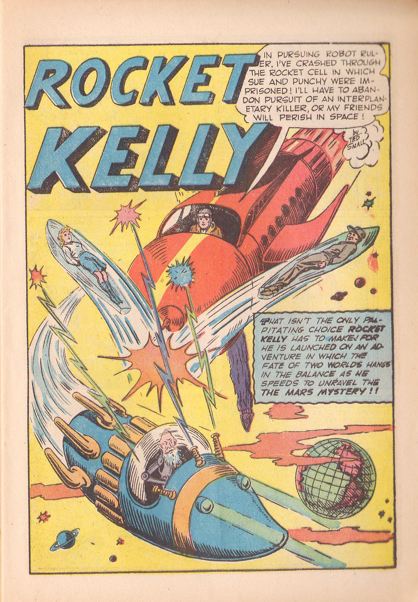 Read online Rocket Kelly (1945) comic -  Issue #2 - 13