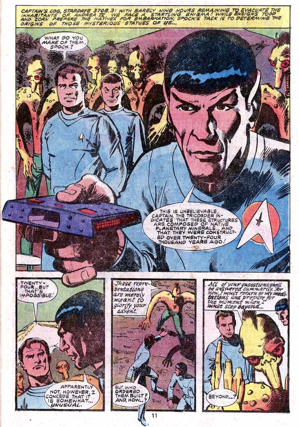 Read online Star Trek (1980) comic -  Issue #7 - 13