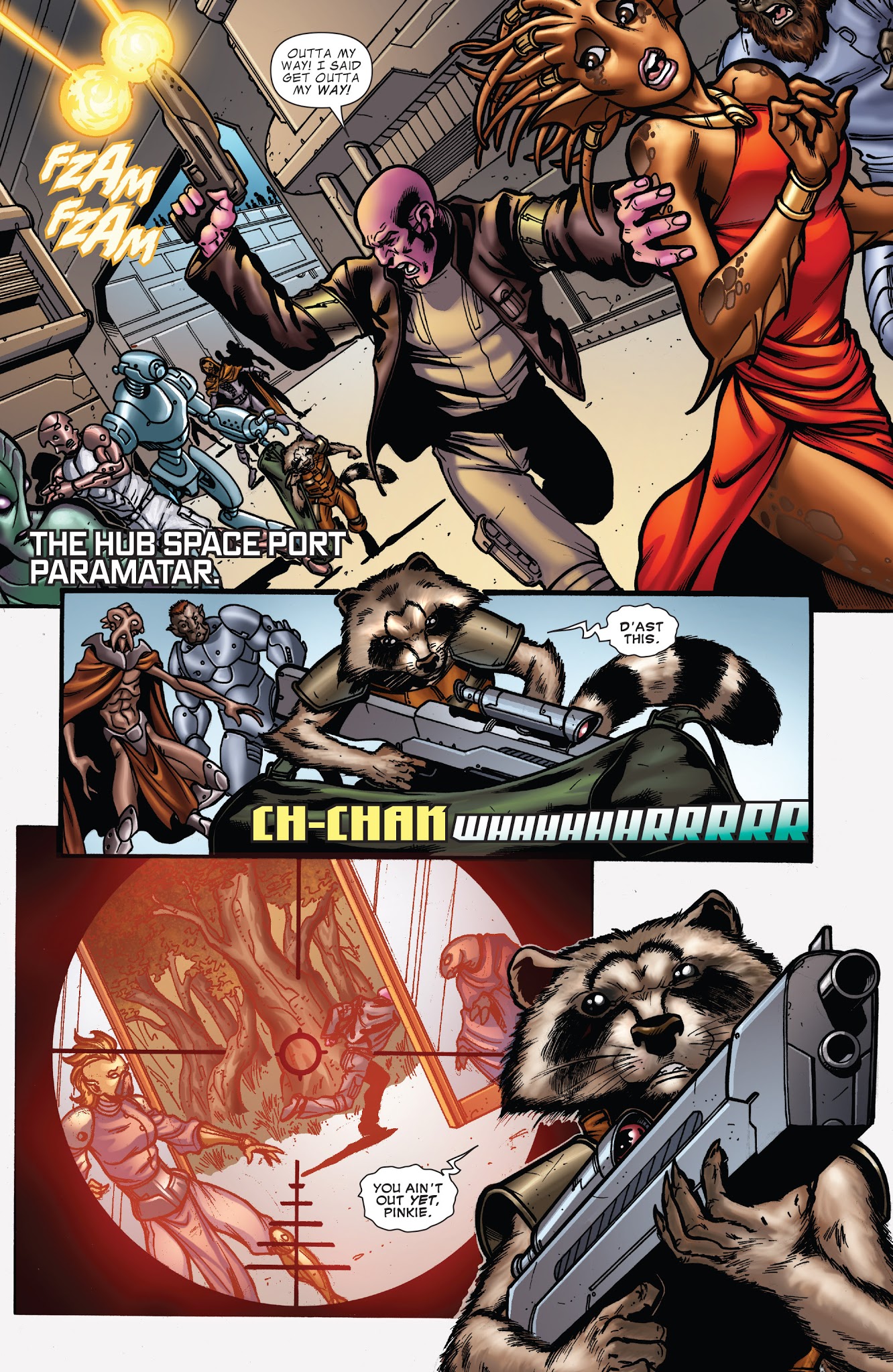 Read online Guardians of the Galaxy: Galaxy's Most Wanted comic -  Issue # Full - 3