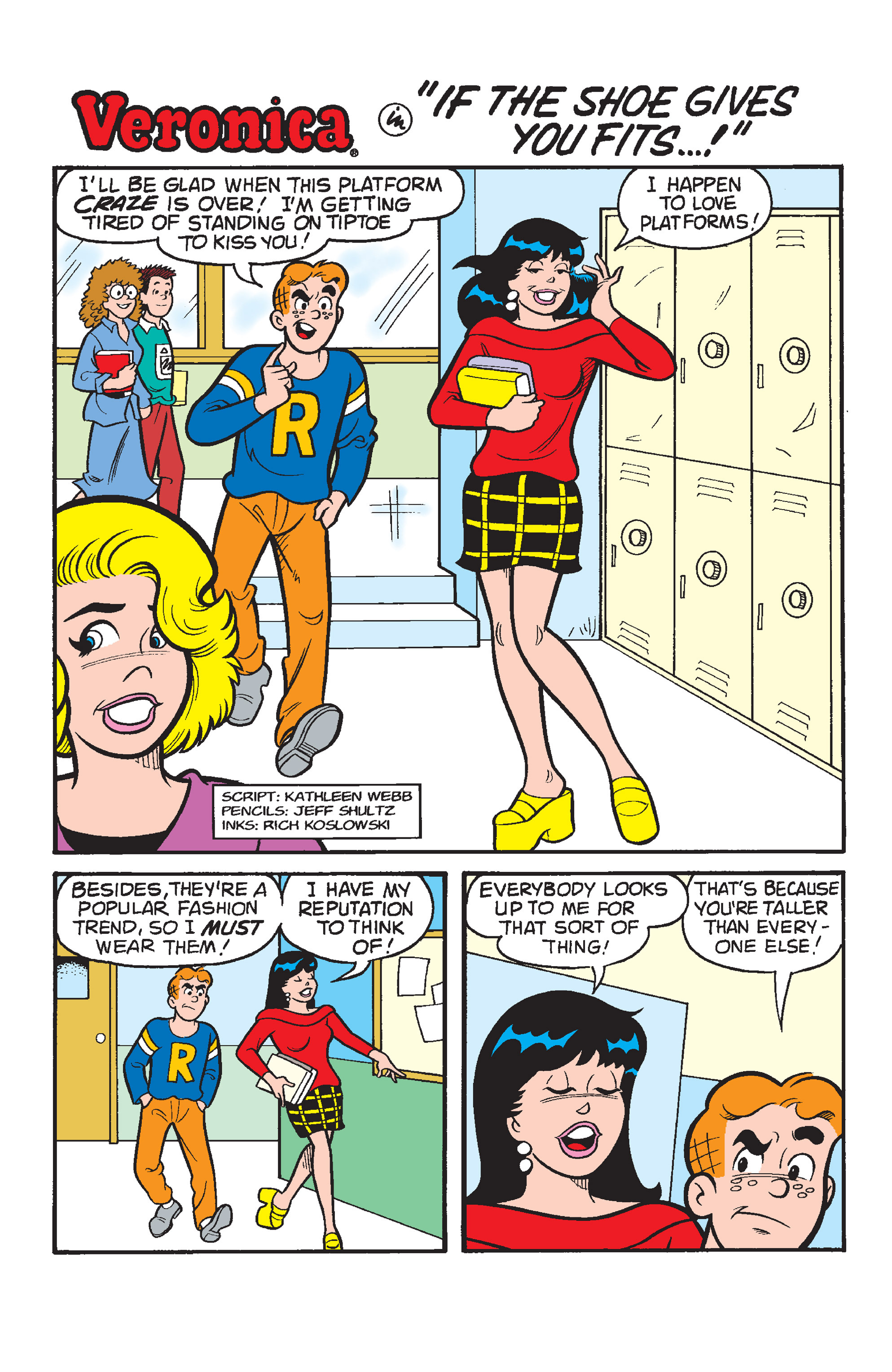 Read online Veronica's Hot Fashions comic -  Issue # TPB - 18
