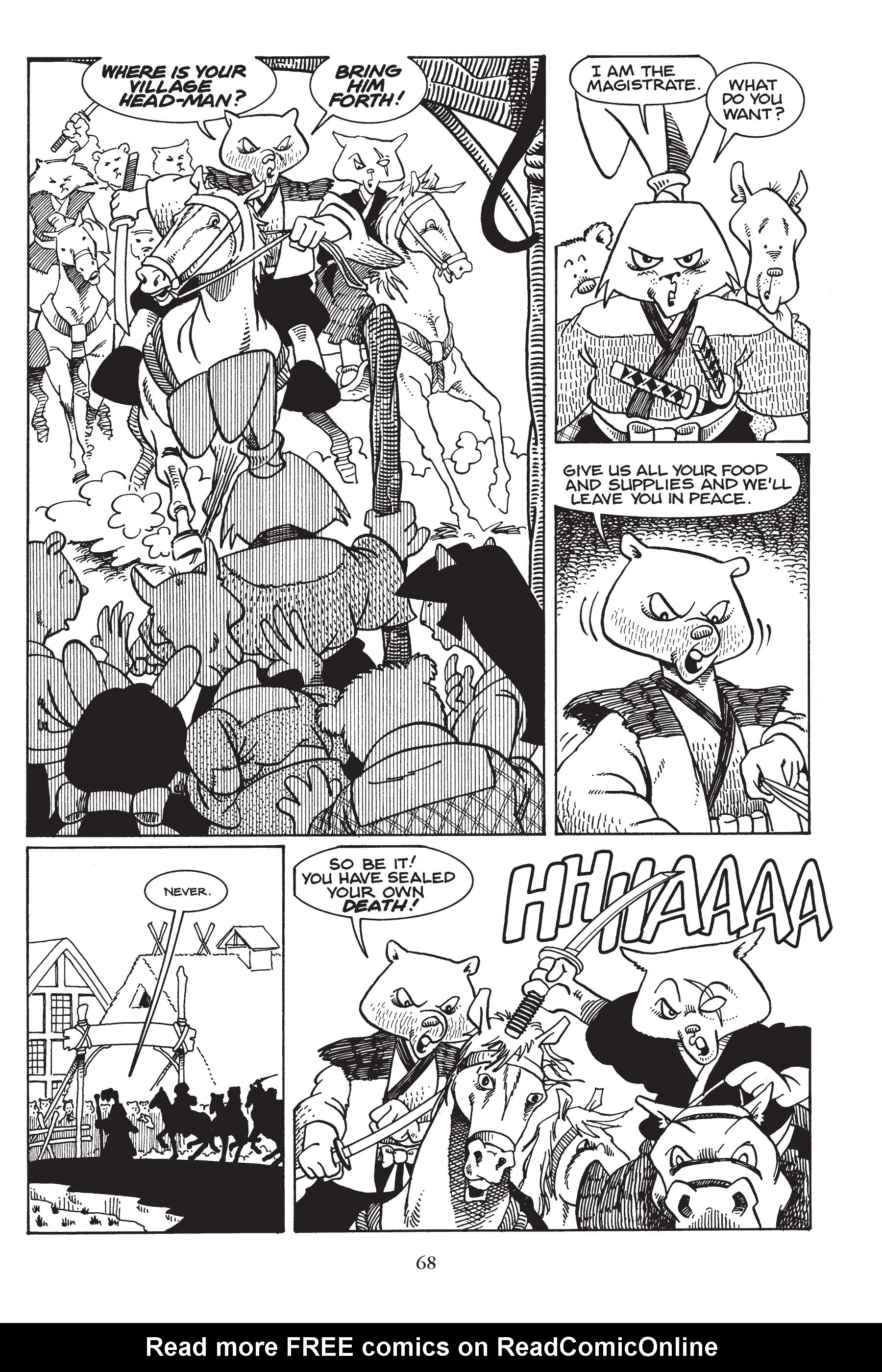 Read online Usagi Yojimbo (1987) comic -  Issue # _TPB 2 - 70