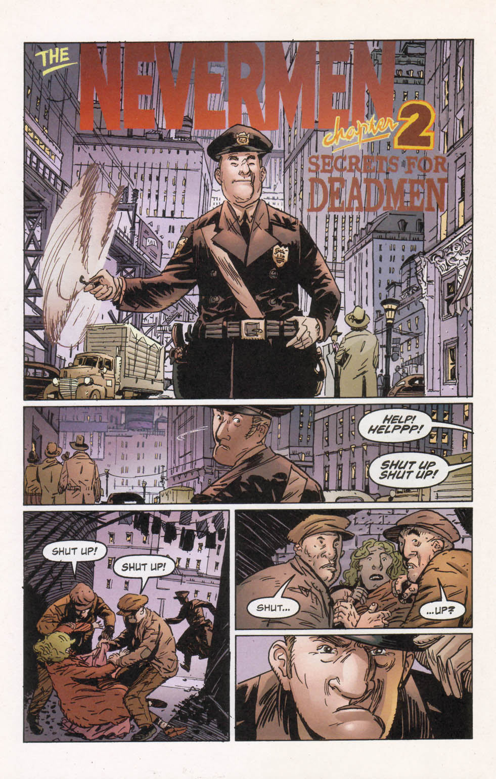 Read online The Nevermen comic -  Issue #2 - 8