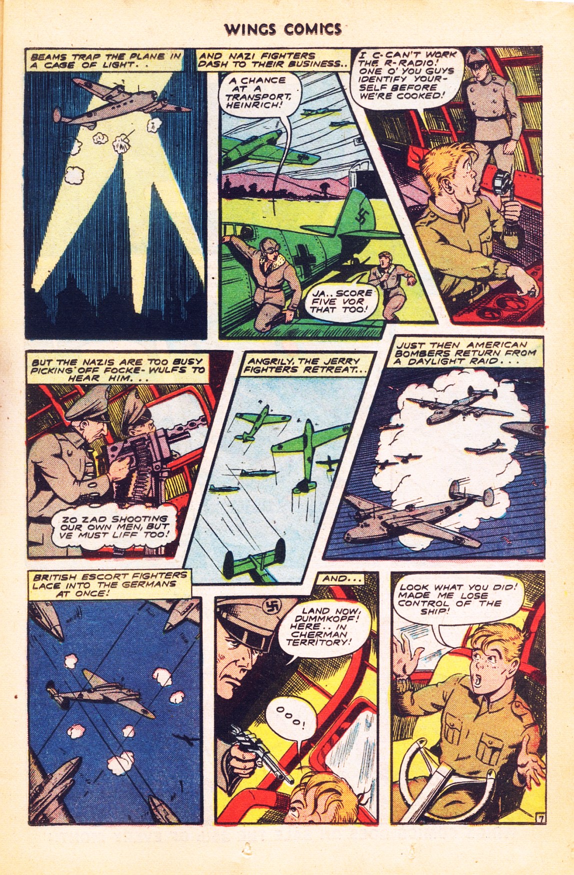 Read online Wings Comics comic -  Issue #51 - 19