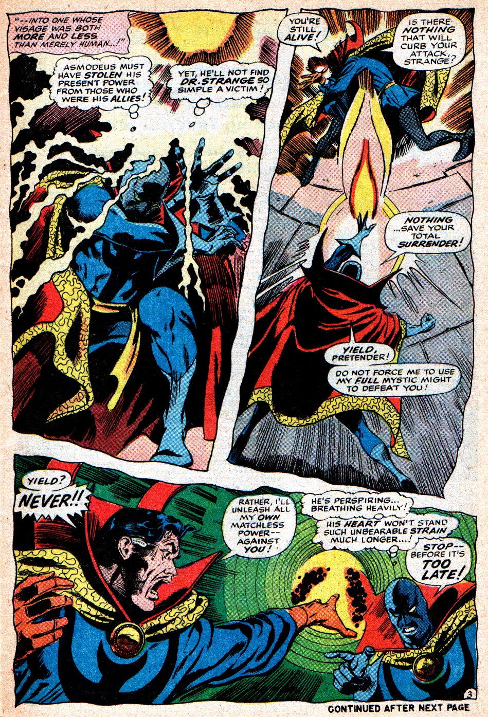 Read online Marvel Masterworks: Doctor Strange comic -  Issue # TPB 3 - 195