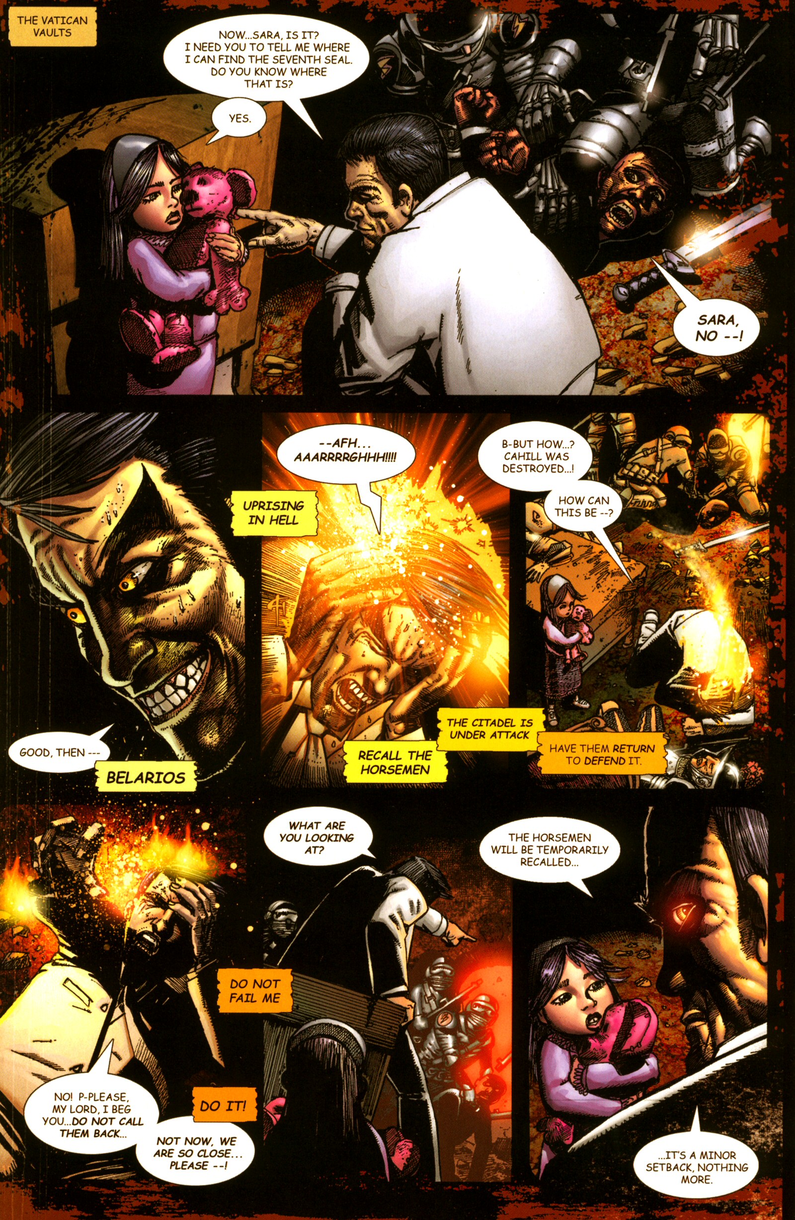 Read online The Four Horsemen of the Apocalypse comic -  Issue #3 - 28