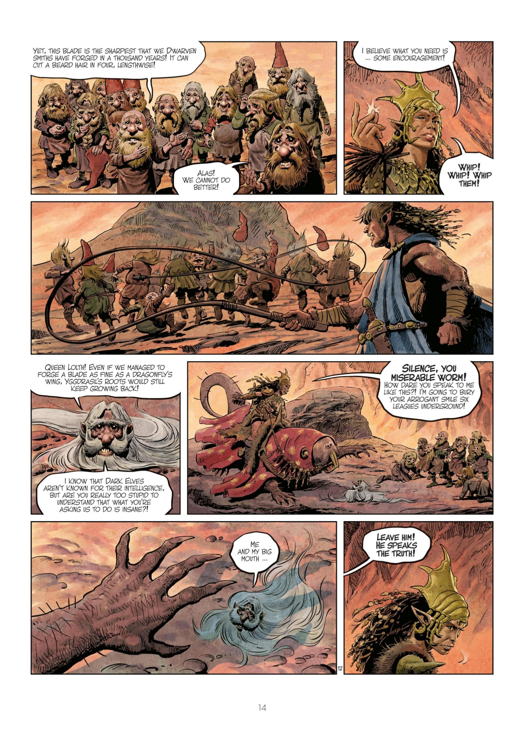 Read online The World of Thorgal: Wolfcub comic -  Issue #6 - 16