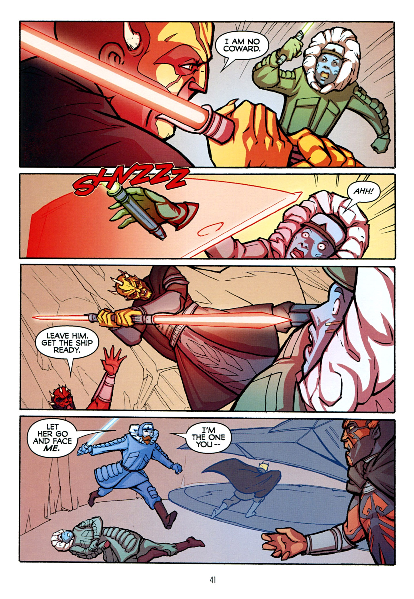 Read online Star Wars: The Clone Wars - The Sith Hunters comic -  Issue # Full - 42