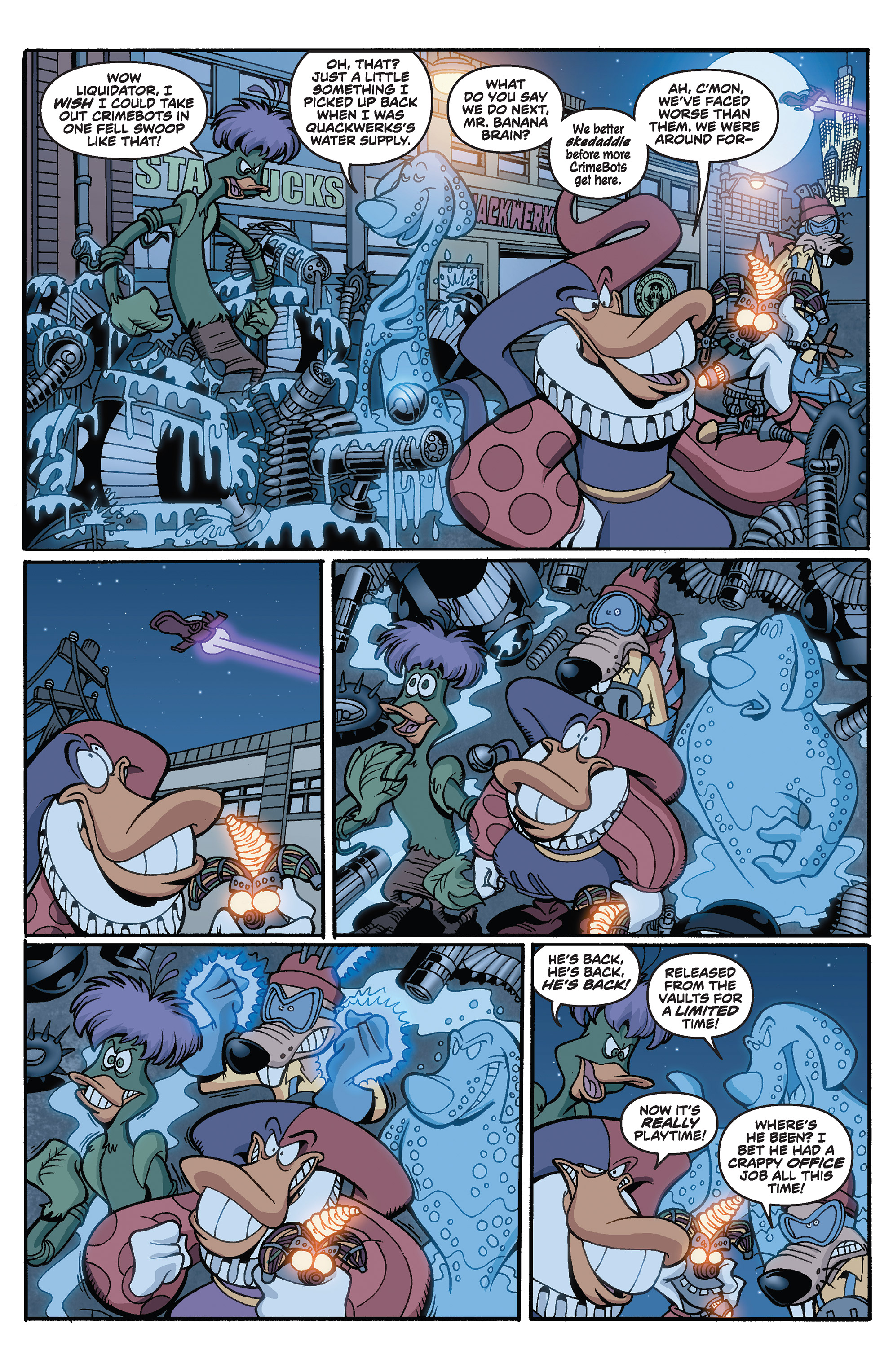 Read online Disney Afternoon Giant comic -  Issue #7 - 12