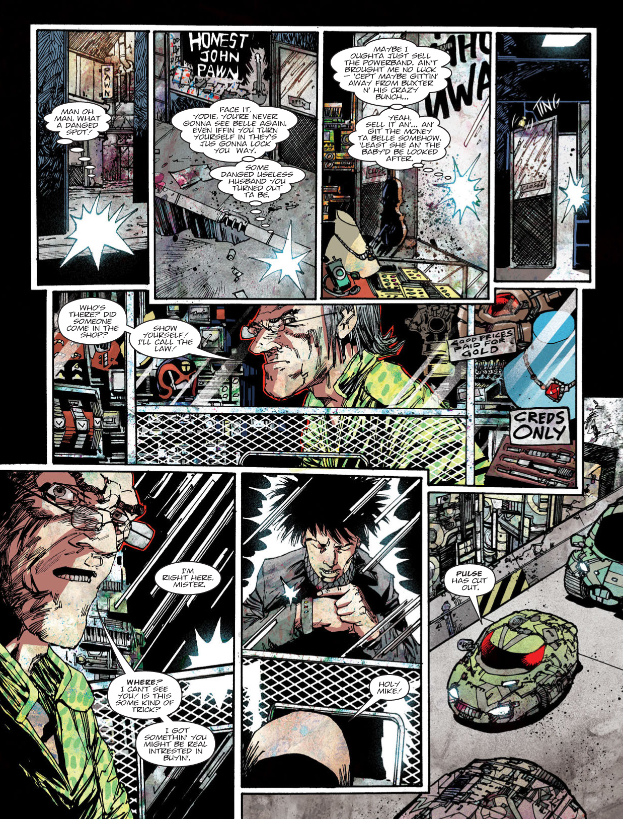Read online Judge Dredd Megazine (Vol. 5) comic -  Issue #354 - 9