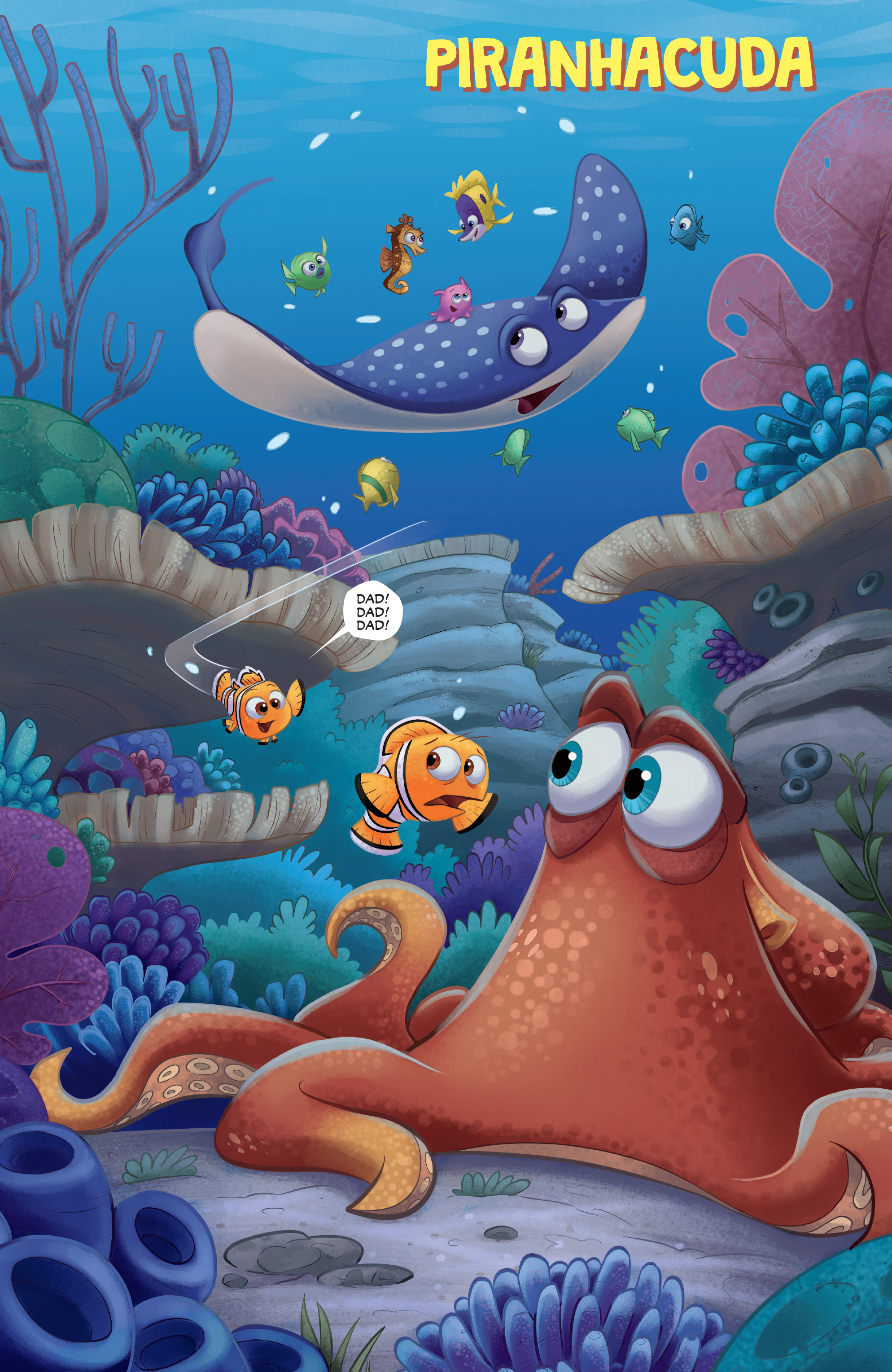 Read online Disney Pixar Finding Dory comic -  Issue #4 - 8