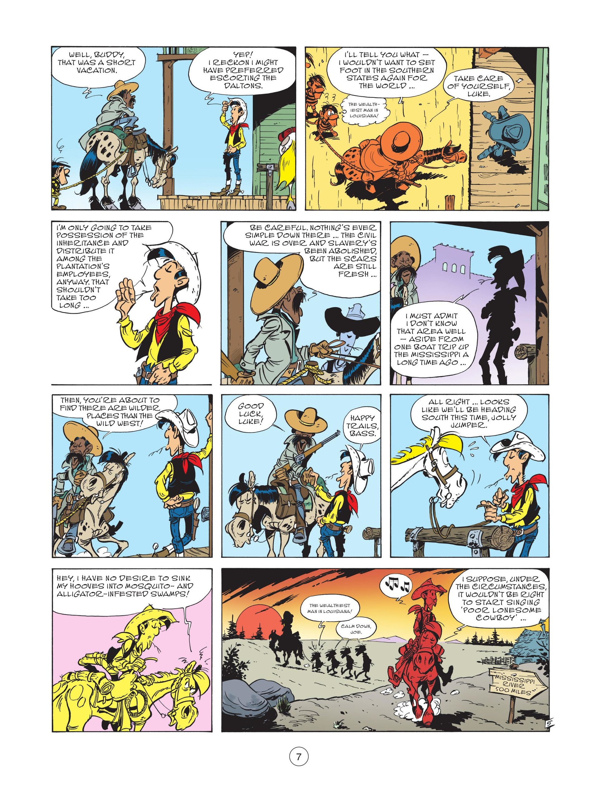 Read online A Lucky Luke Adventure comic -  Issue #77 - 9