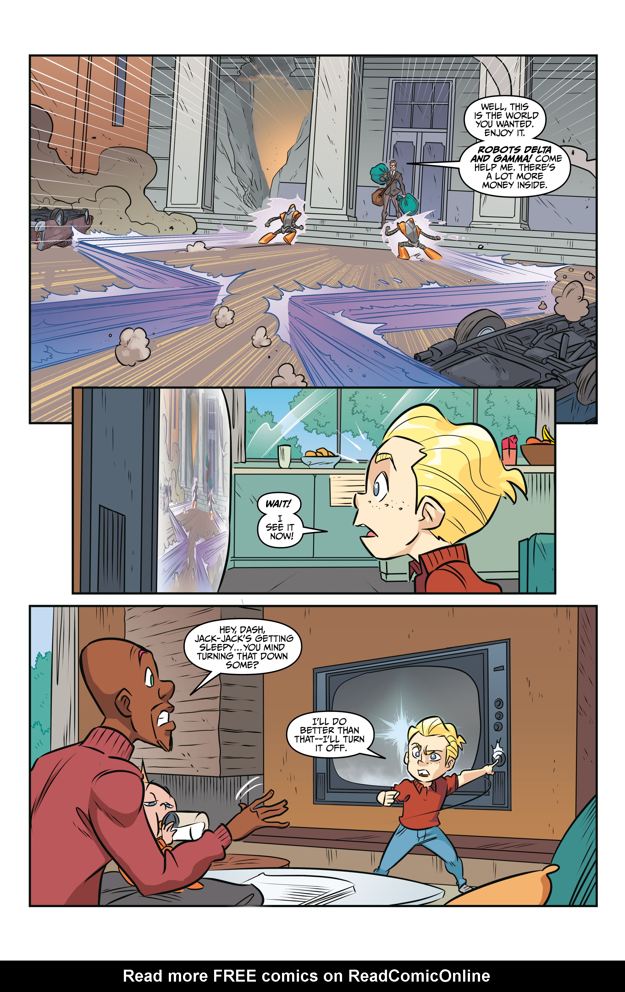 Read online Incredibles 2: Slow Burn comic -  Issue #2 - 21