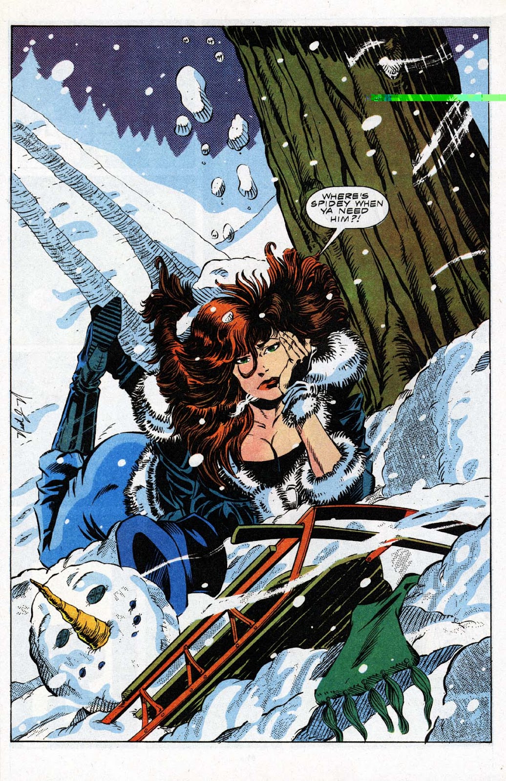 Marvel Holiday Special (1991) issue 1993 - Page 56