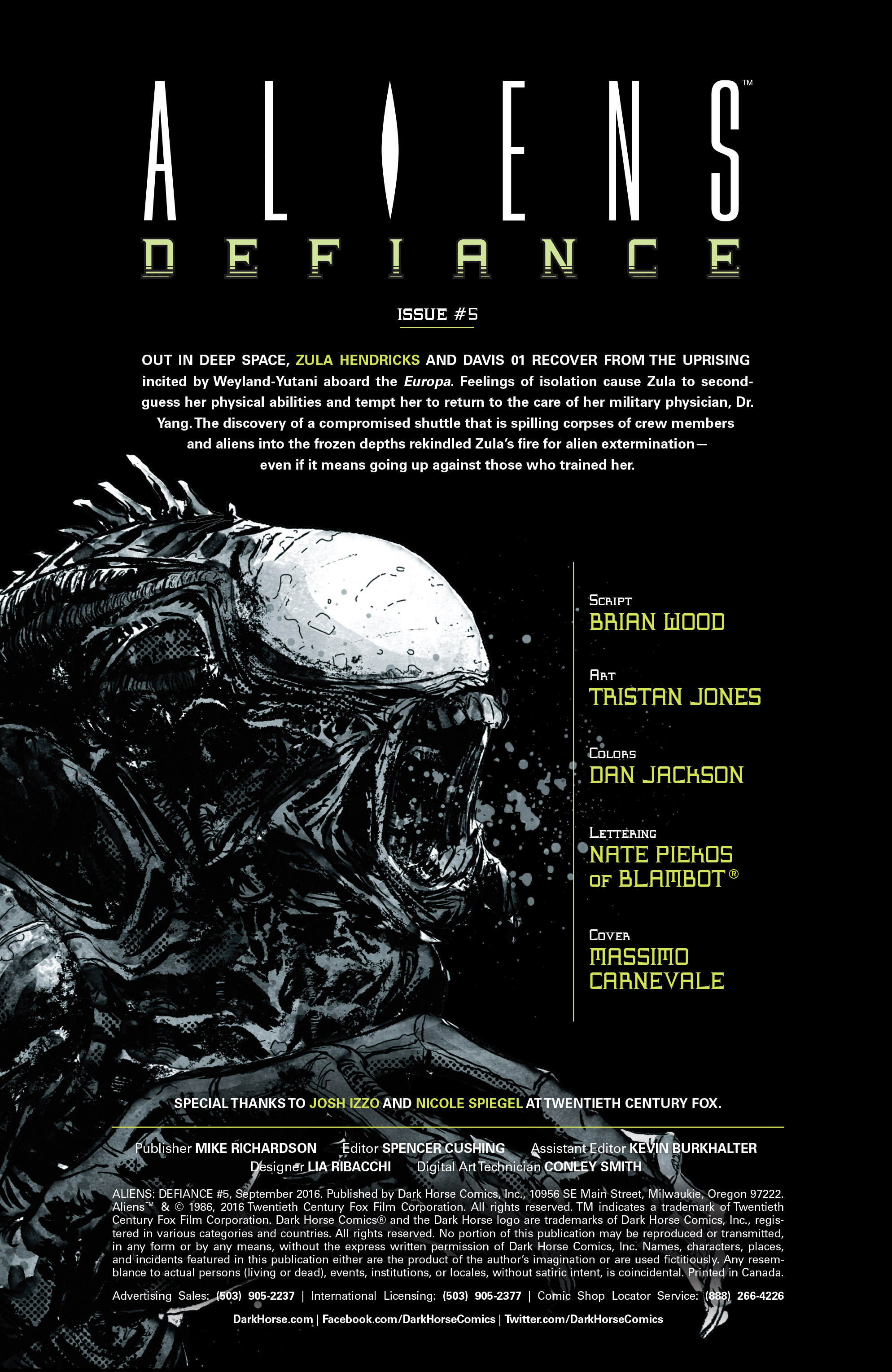 Read online Aliens: Defiance comic -  Issue #5 - 2