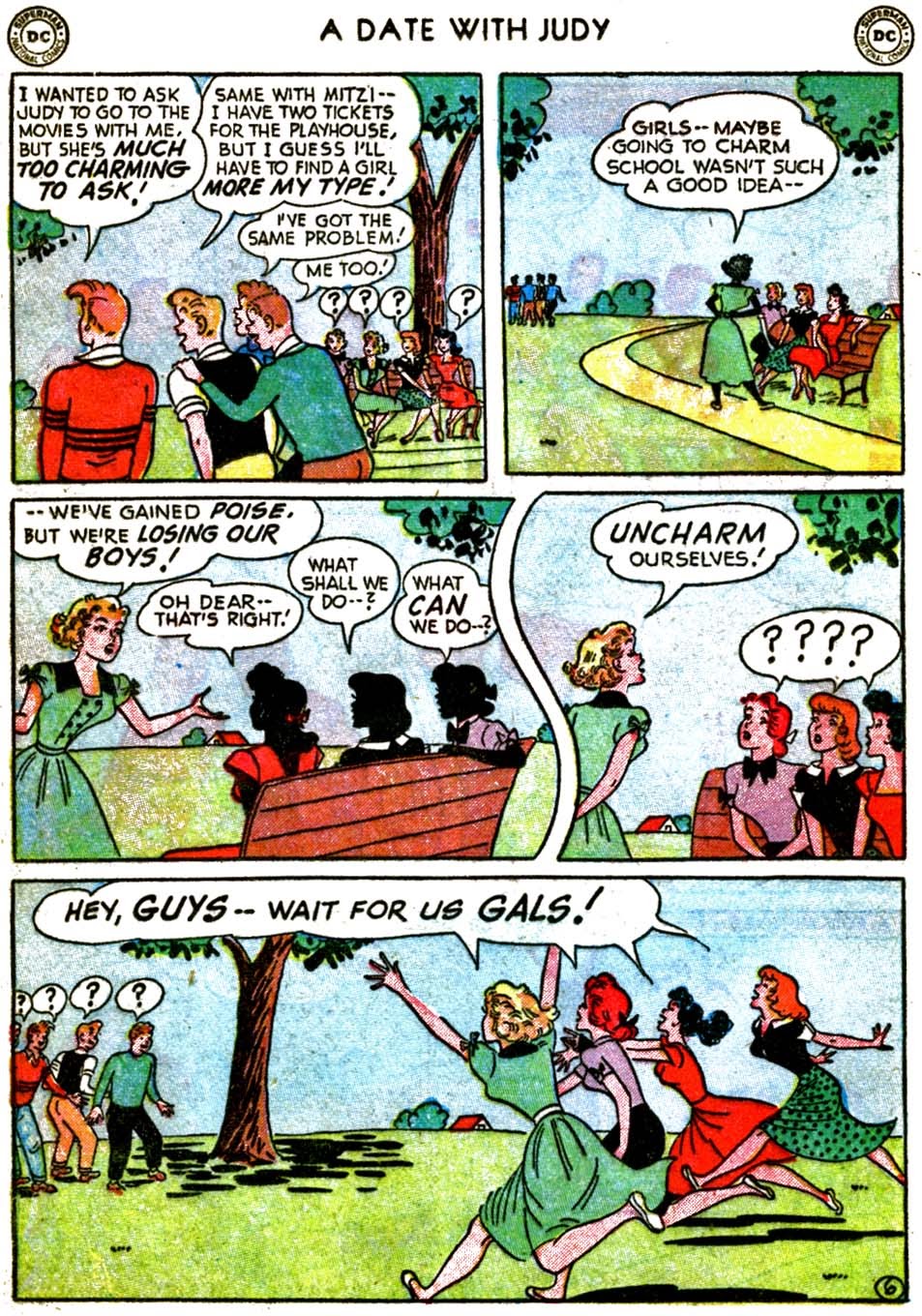 Read online A Date with Judy comic -  Issue #26 - 18