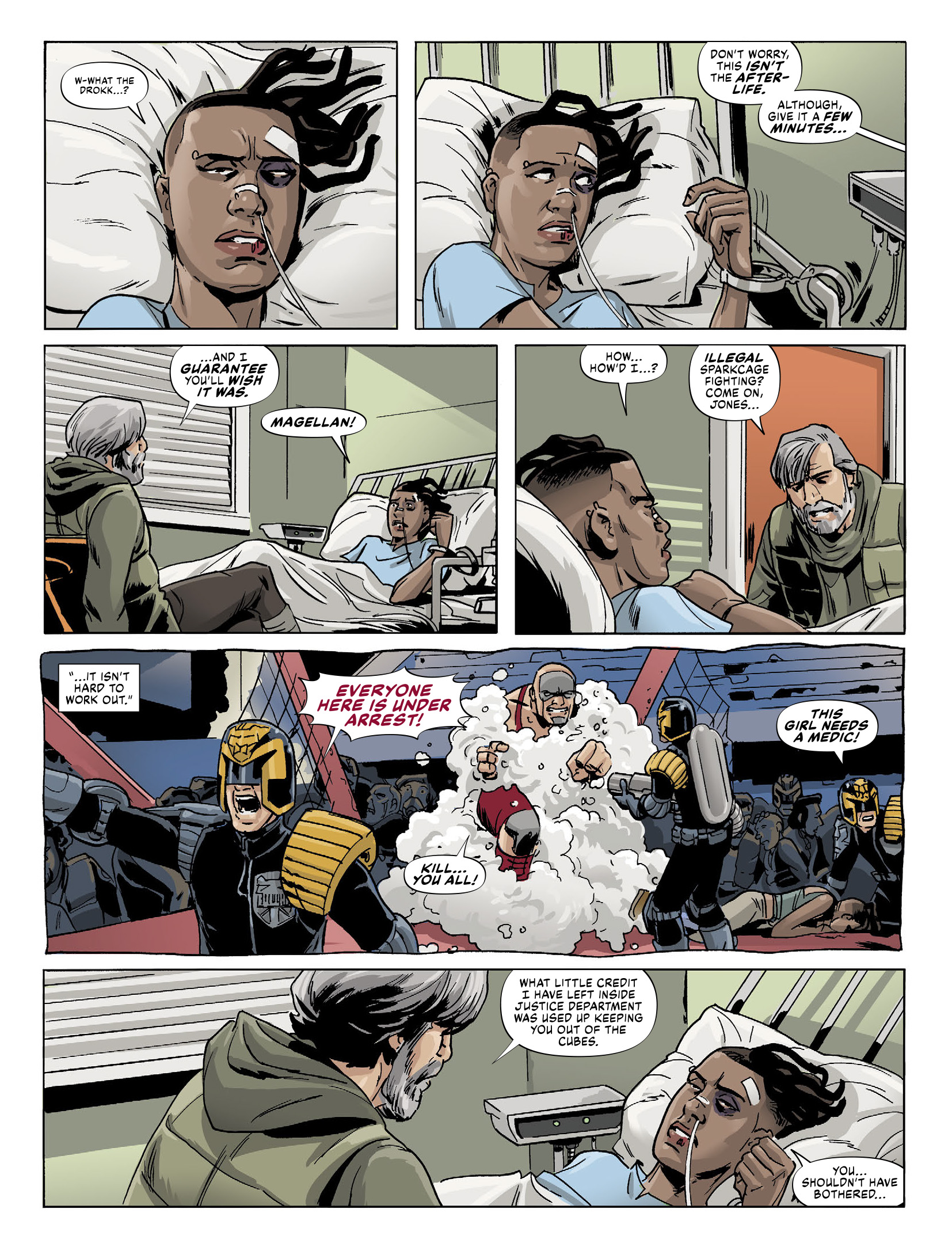 Read online Judge Dredd Megazine (Vol. 5) comic -  Issue #431 - 50
