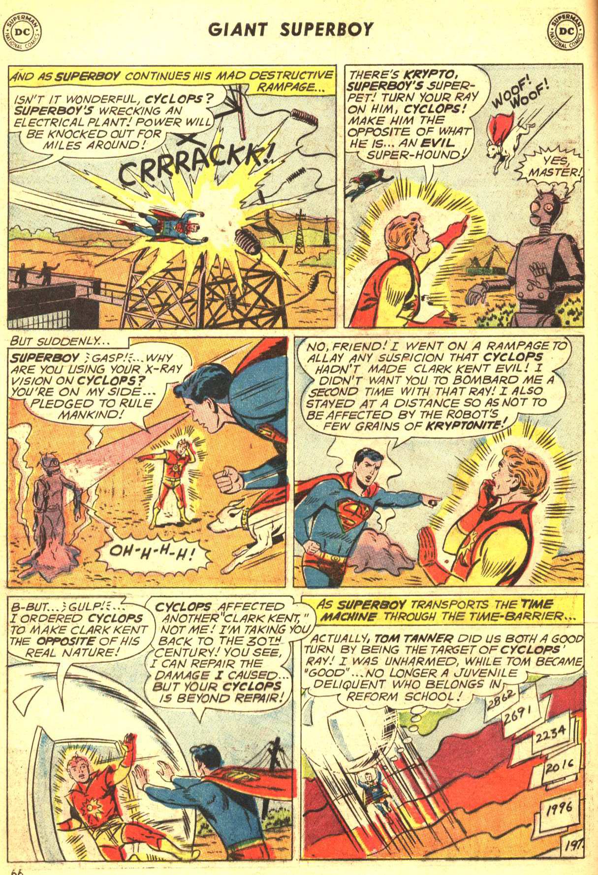 Read online Superboy (1949) comic -  Issue #147 - 62