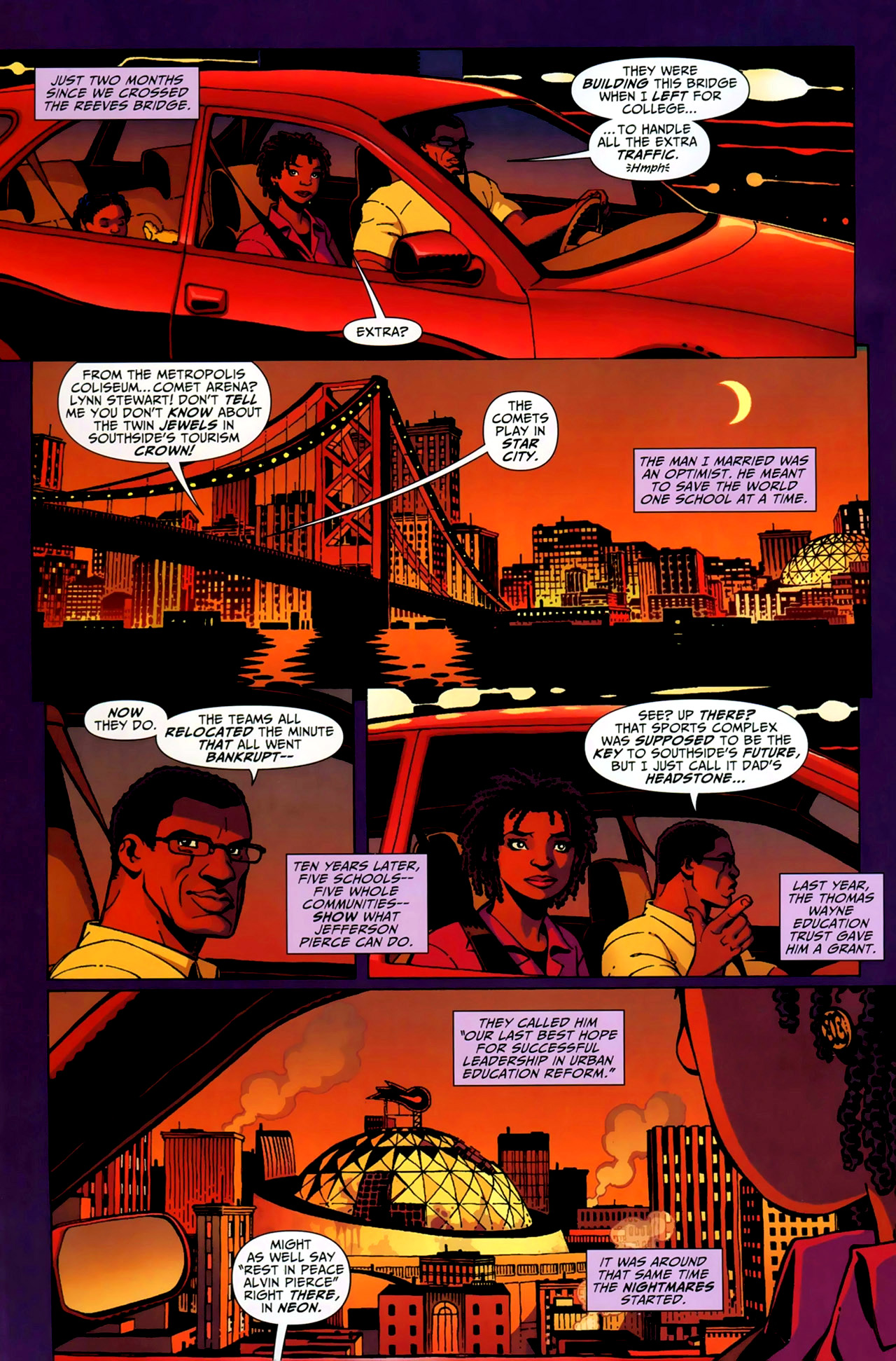 Read online Black Lightning: Year One comic -  Issue #1 - 5