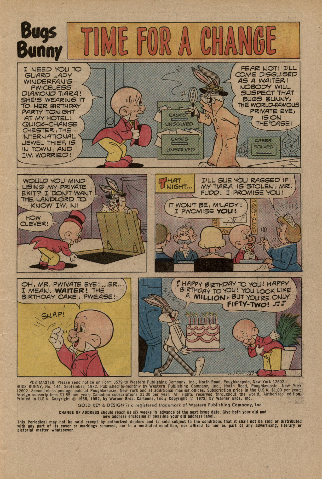 Read online Bugs Bunny comic -  Issue #144 - 3