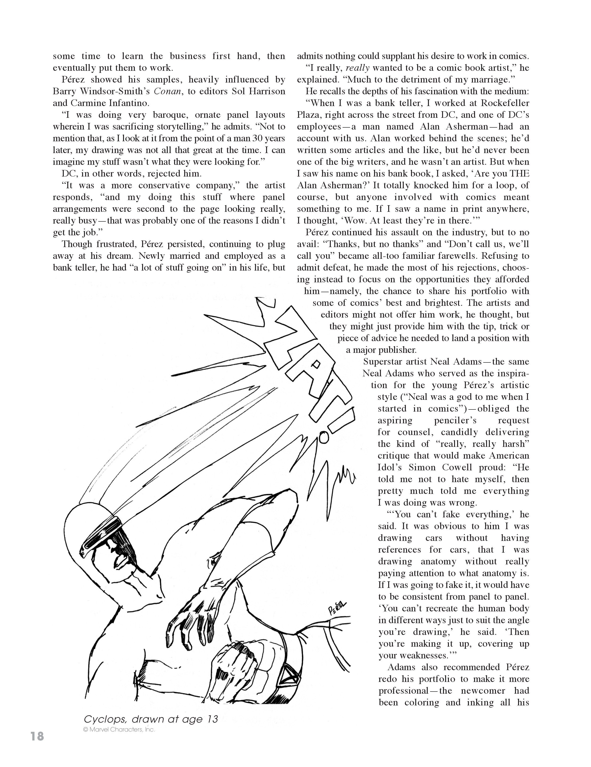 Read online George Perez Storyteller comic -  Issue # TPB 2 (Part 1) - 18