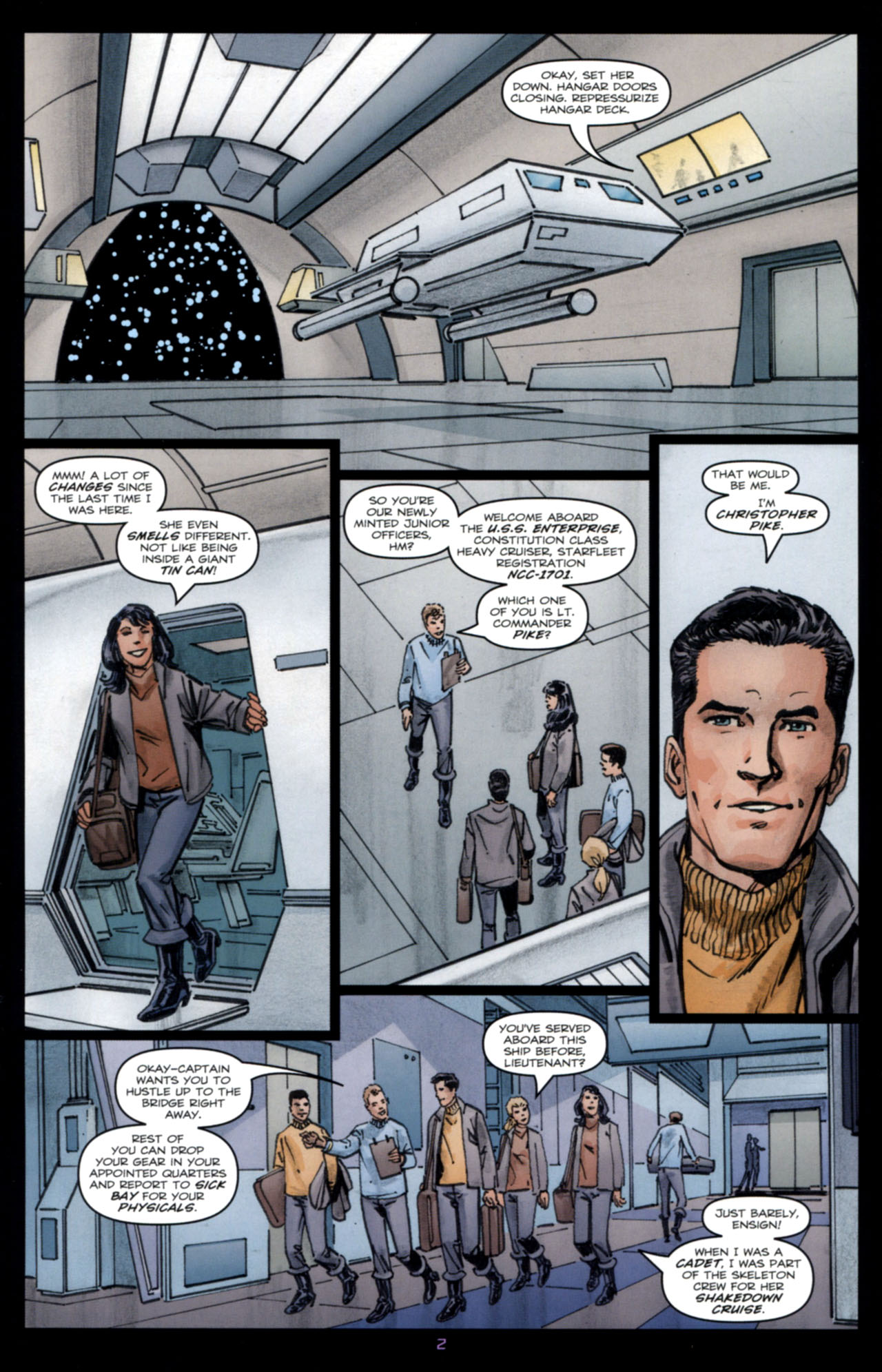 Read online Star Trek: Crew comic -  Issue #4 - 4