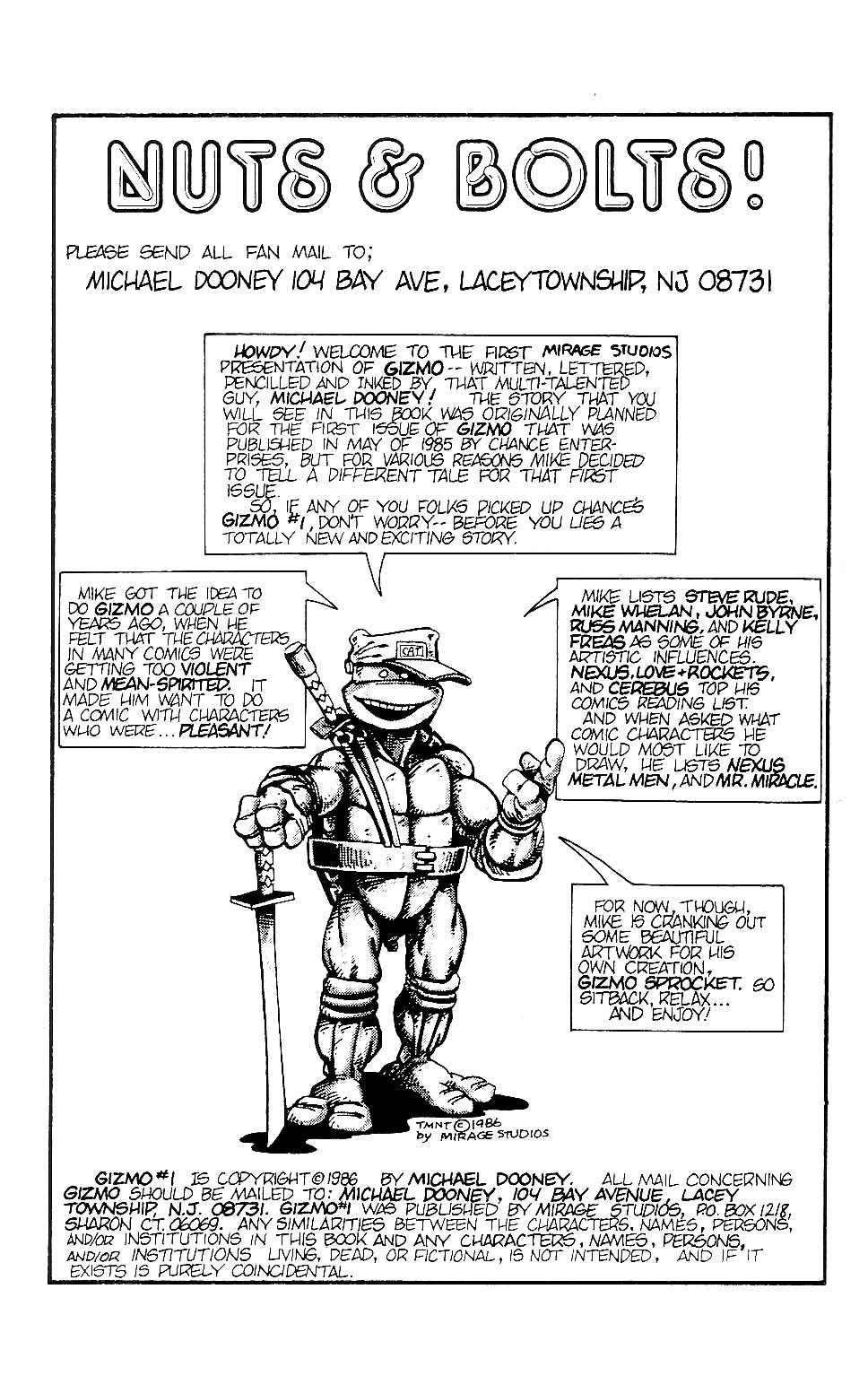 Read online Gizmo comic -  Issue #1 - 2