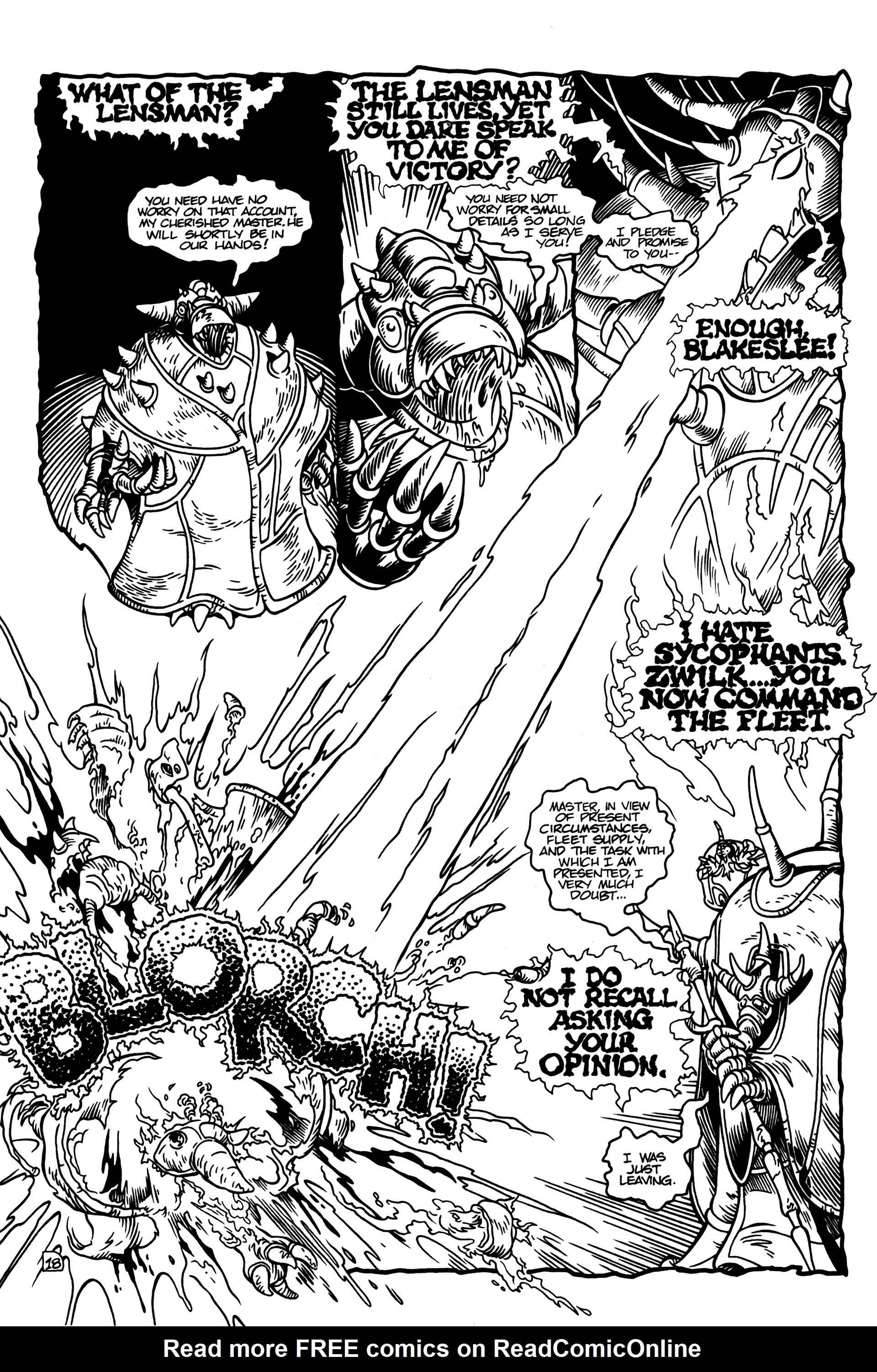 Read online Lensman: The Secret of the Lens comic -  Issue #3 - 20