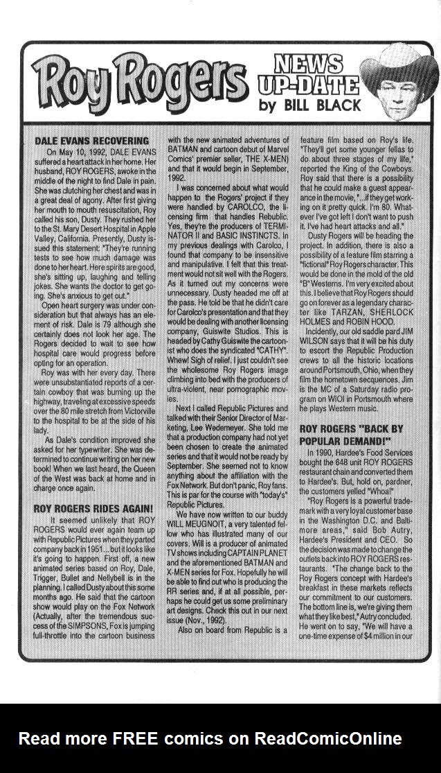 Read online Roy Rogers comic -  Issue #5 - 4