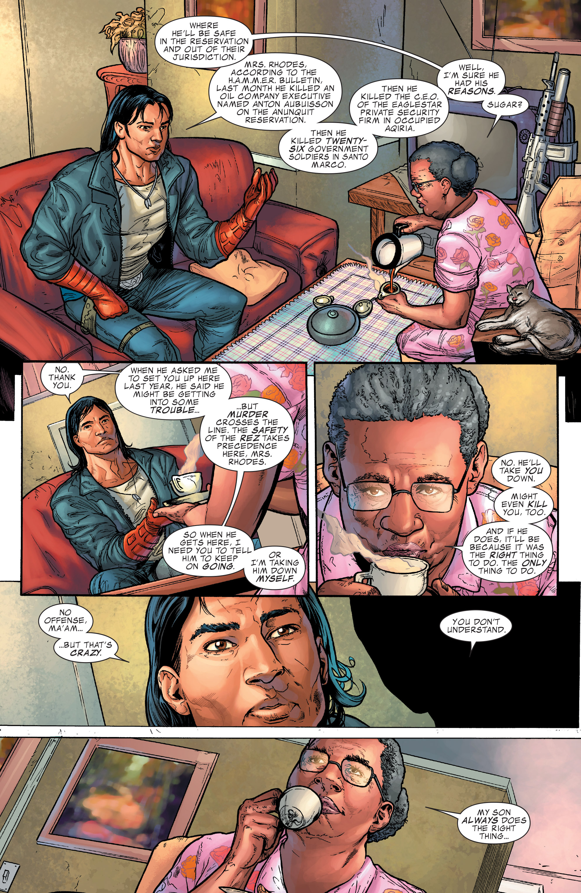 Read online War Machine (2009) comic -  Issue #6 - 5