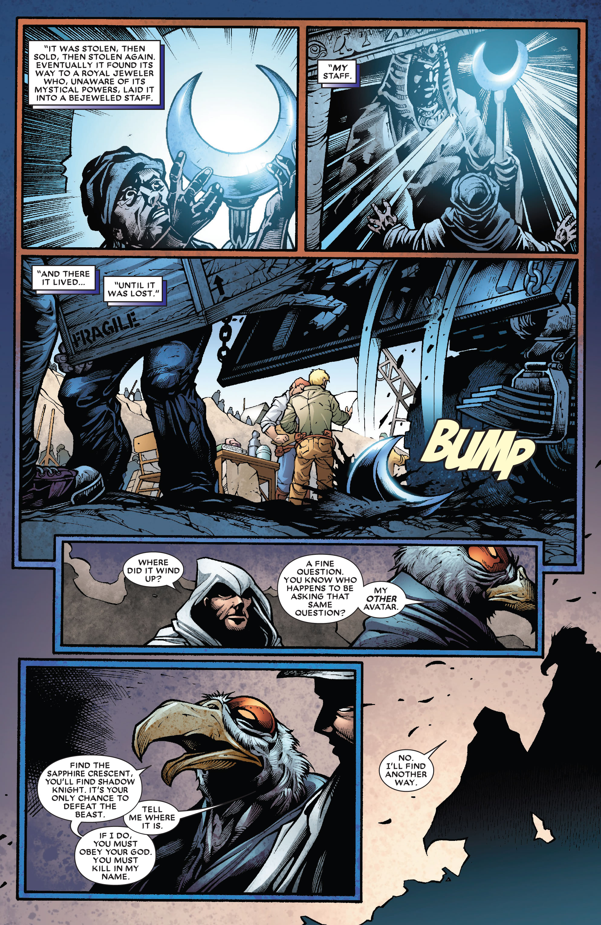 Read online Moon Knight by Huston, Benson & Hurwitz Omnibus comic -  Issue # TPB (Part 11) - 93