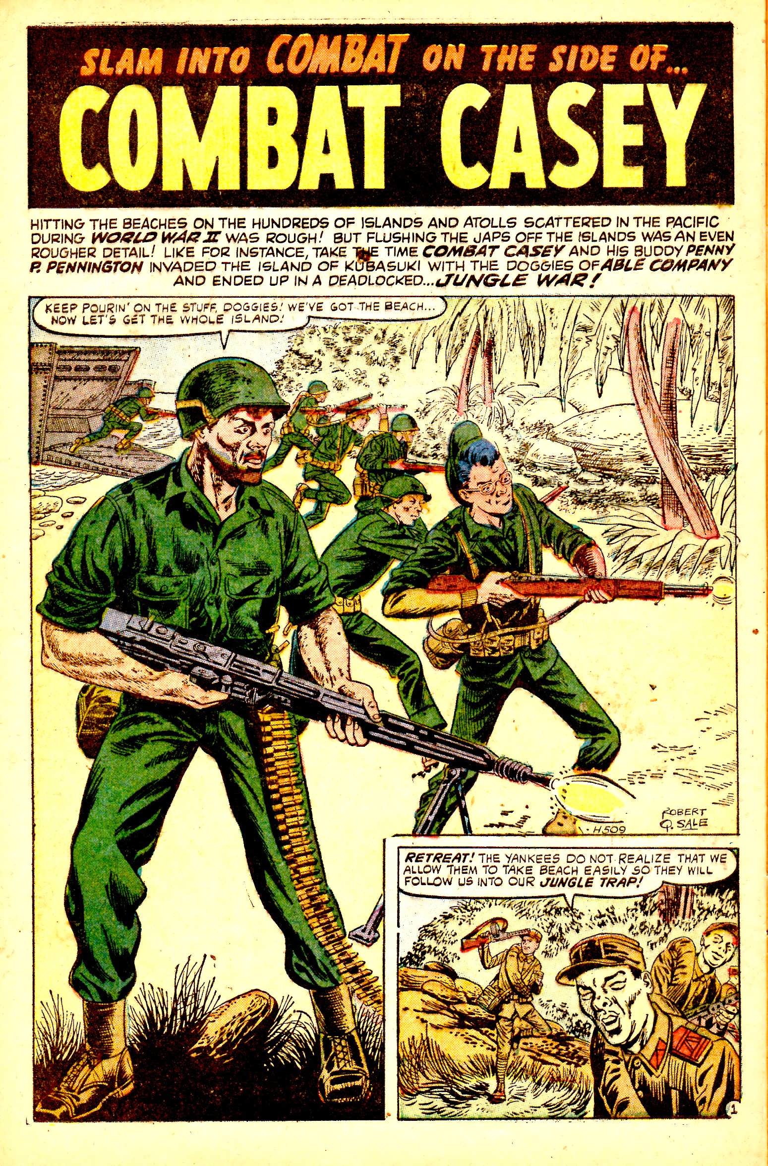Read online Combat Casey comic -  Issue #26 - 28
