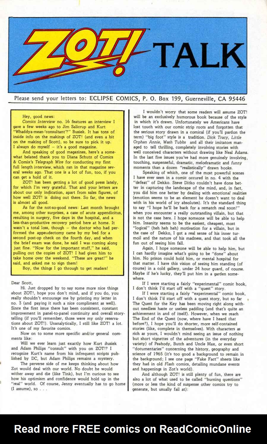 Read online Zot! comic -  Issue #7 - 25