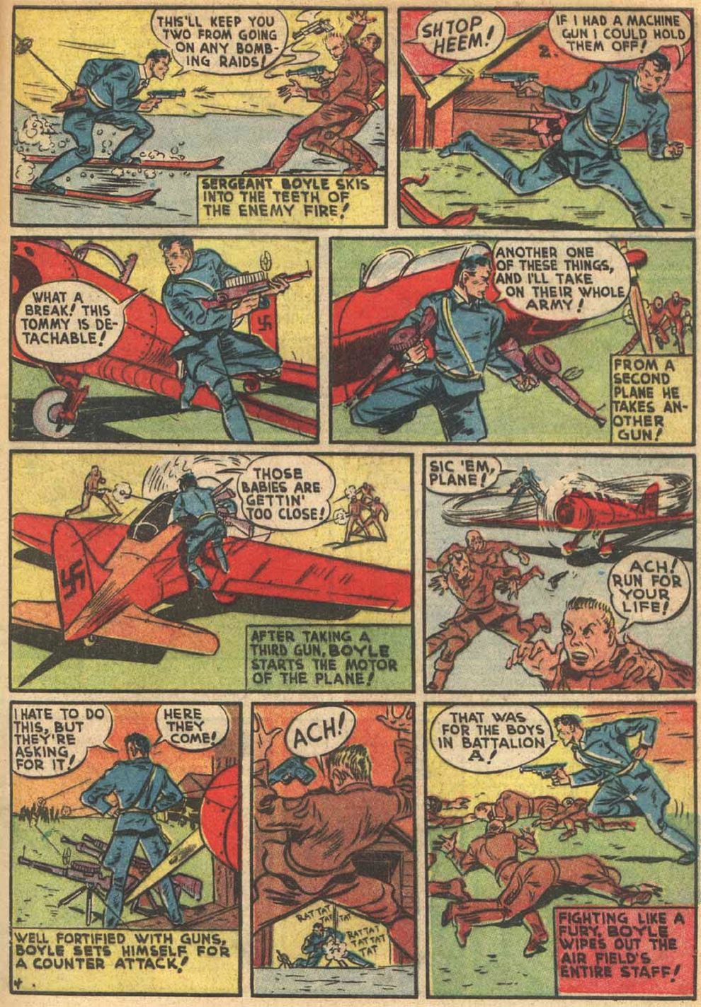 Read online Pep Comics comic -  Issue #4 - 37