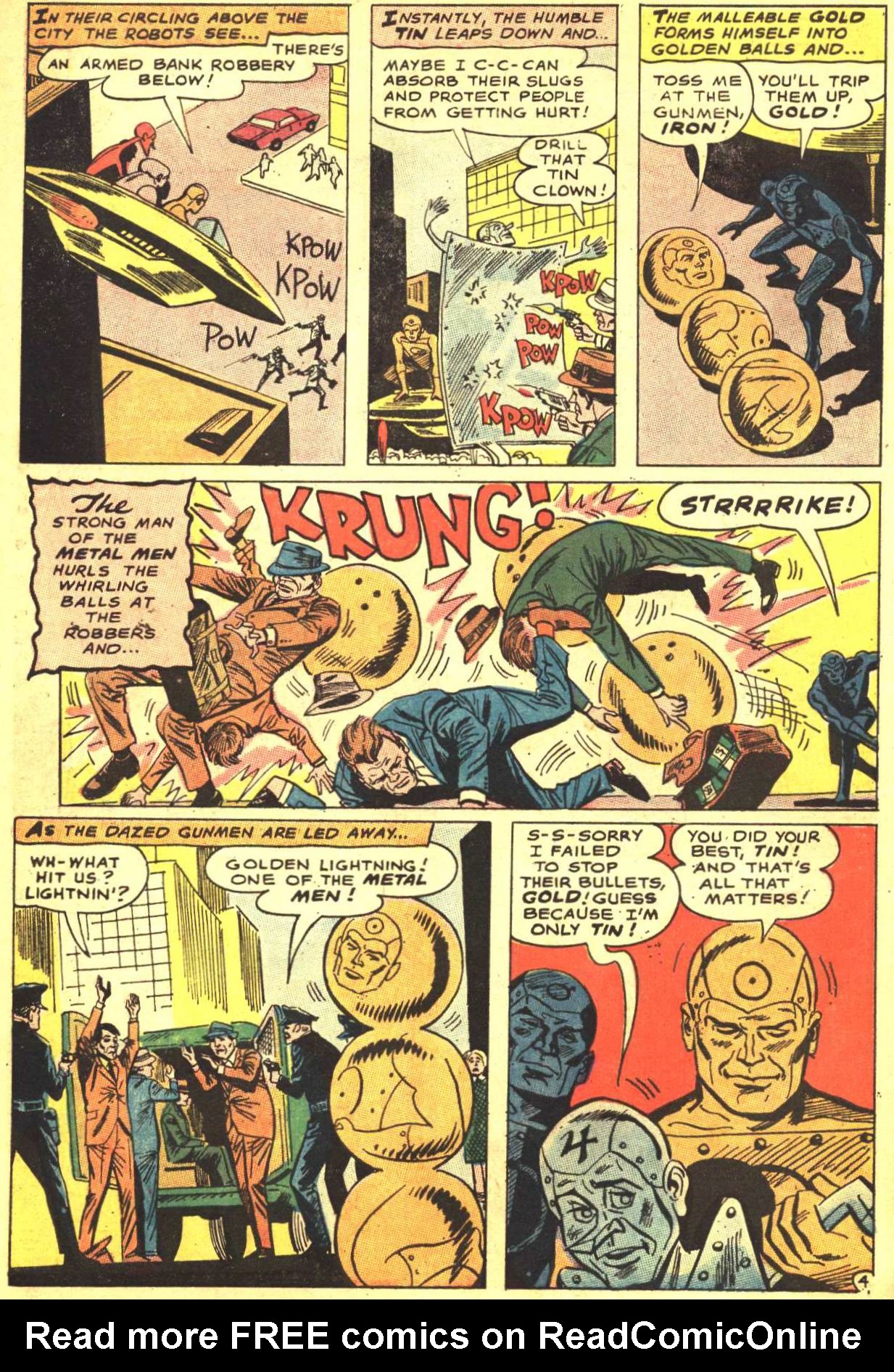 Read online Metal Men (1963) comic -  Issue #25 - 6